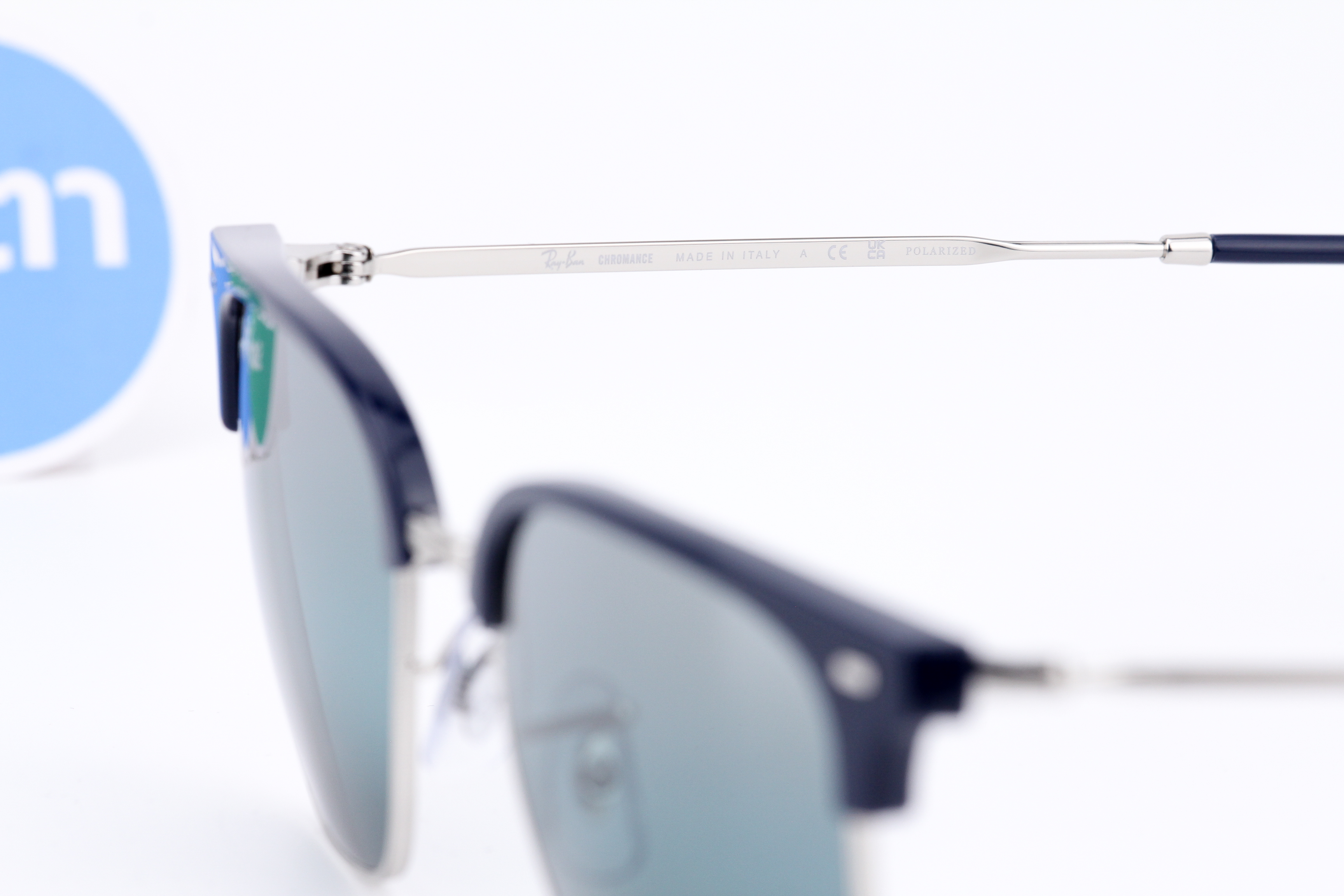 RayBan New Clubmaster RB4416 6656G6 Chromance Polarized Lens