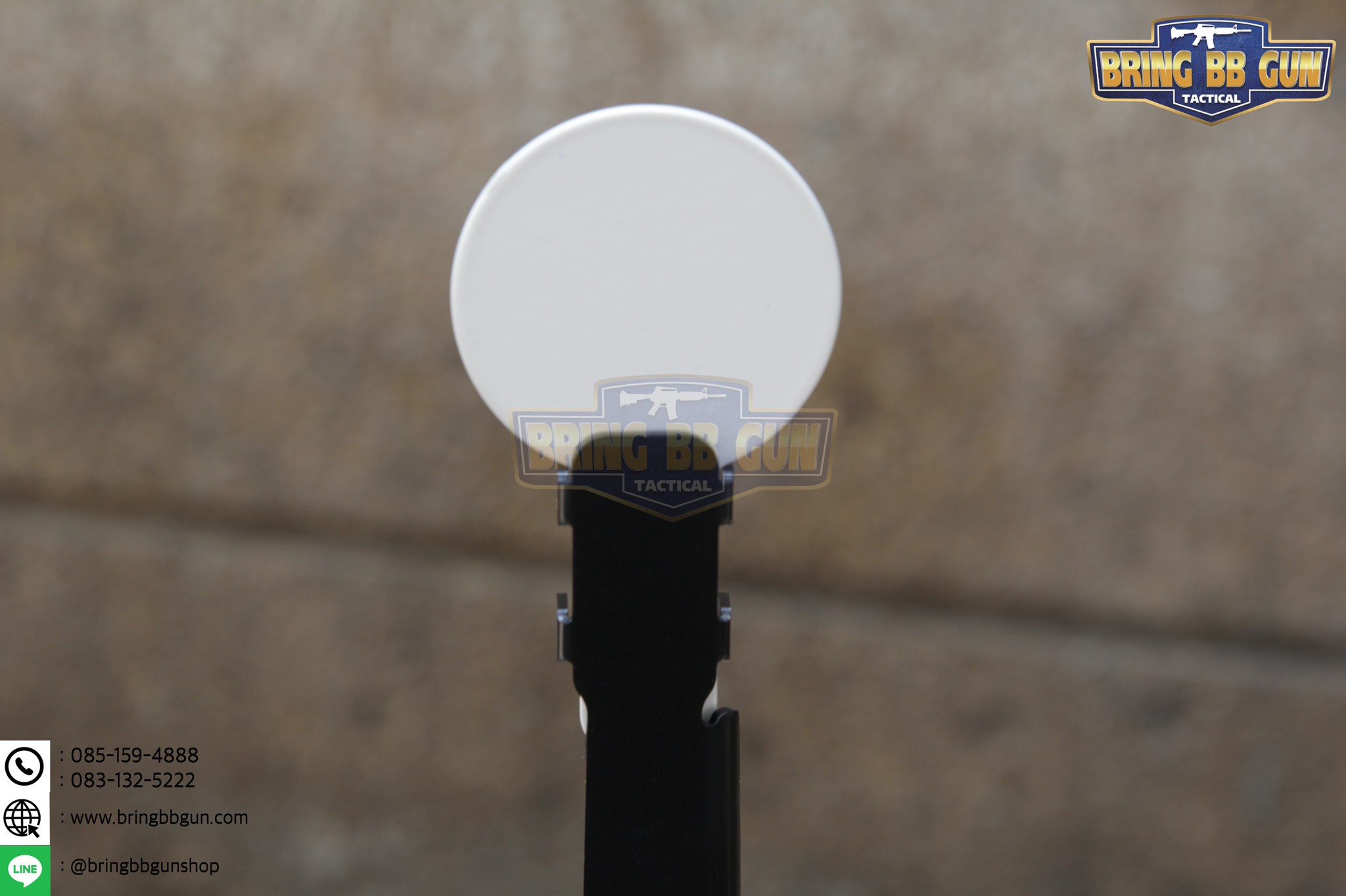 เป้าเพลตเหล็กสำหรับฝึกซ้อมยิงปืนบีบีกัน รุ่น Texas Star (The Texas Star)