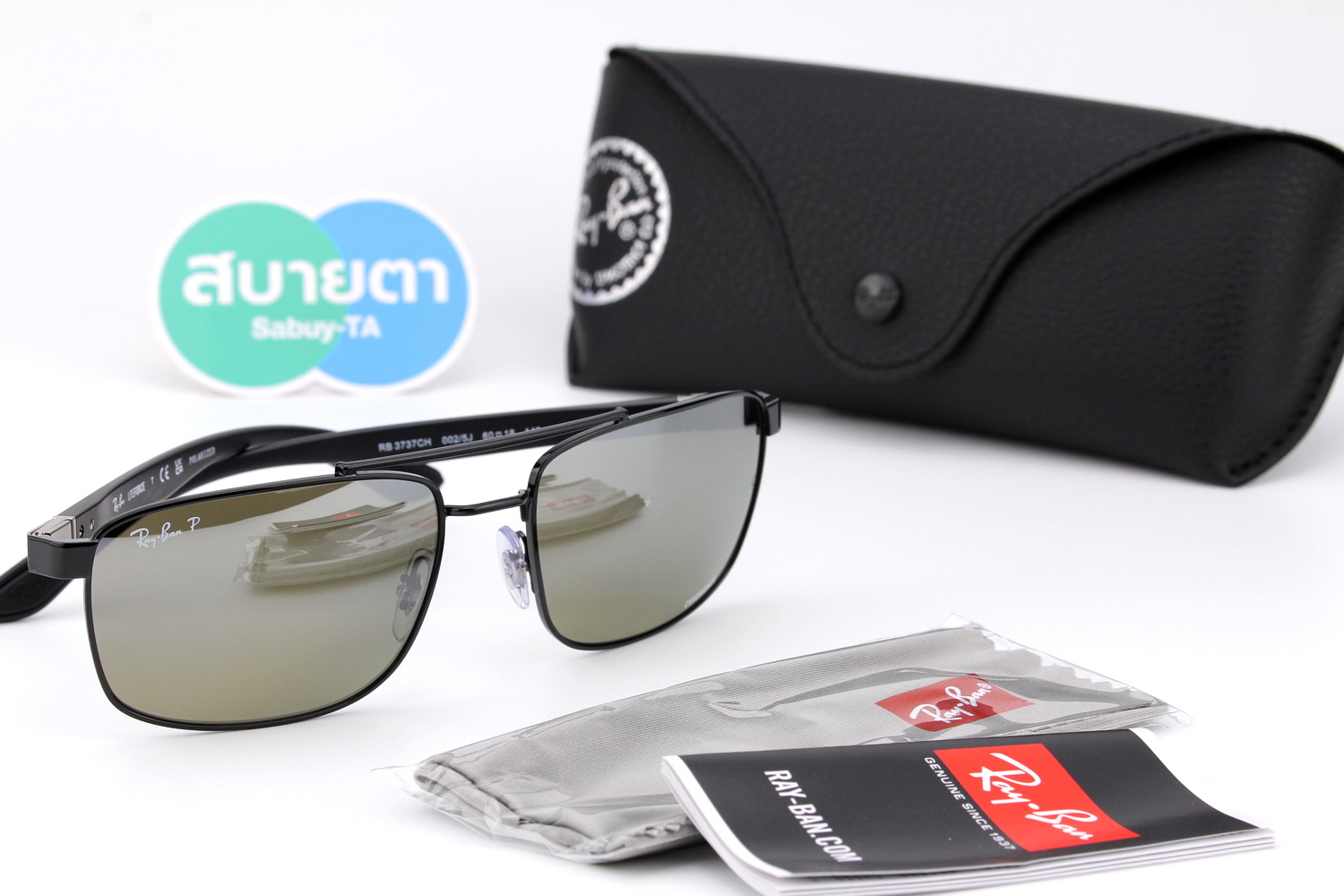 RayBan RB3737CH 002/5J Chromance Polarized Lens