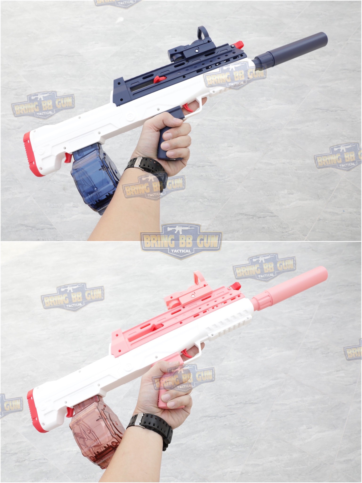 ปืนฉีดน้ำไฟฟ้า รุ่น QBZ (Type 95) (ปืนฉีดน้ำของเล่น) (ปืนฉีดน้ำอัตโนมัติ) (ยิงได้ต่อเนื่อง)