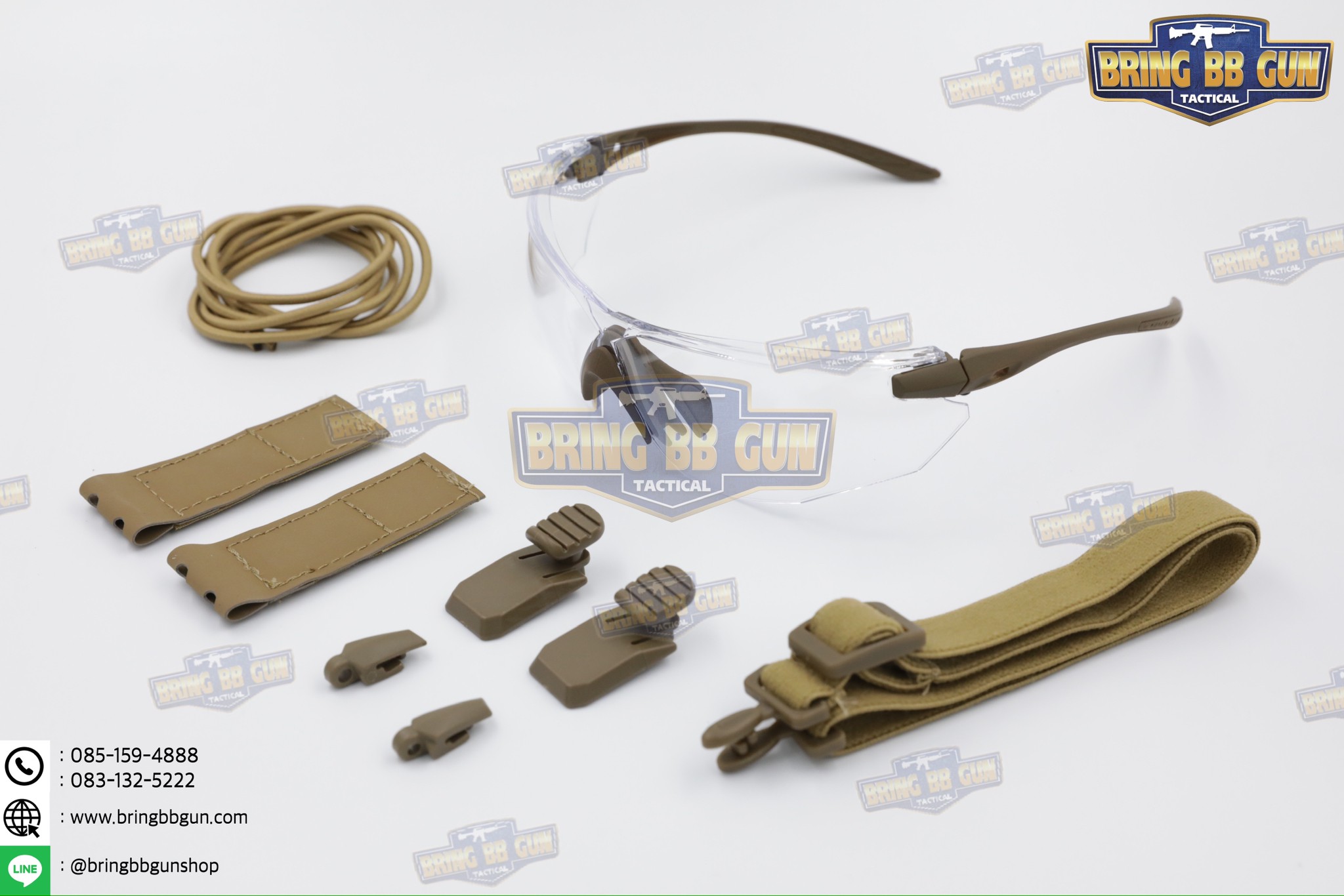 แว่นตากันลม W810 (W810 Tactical Glasses)