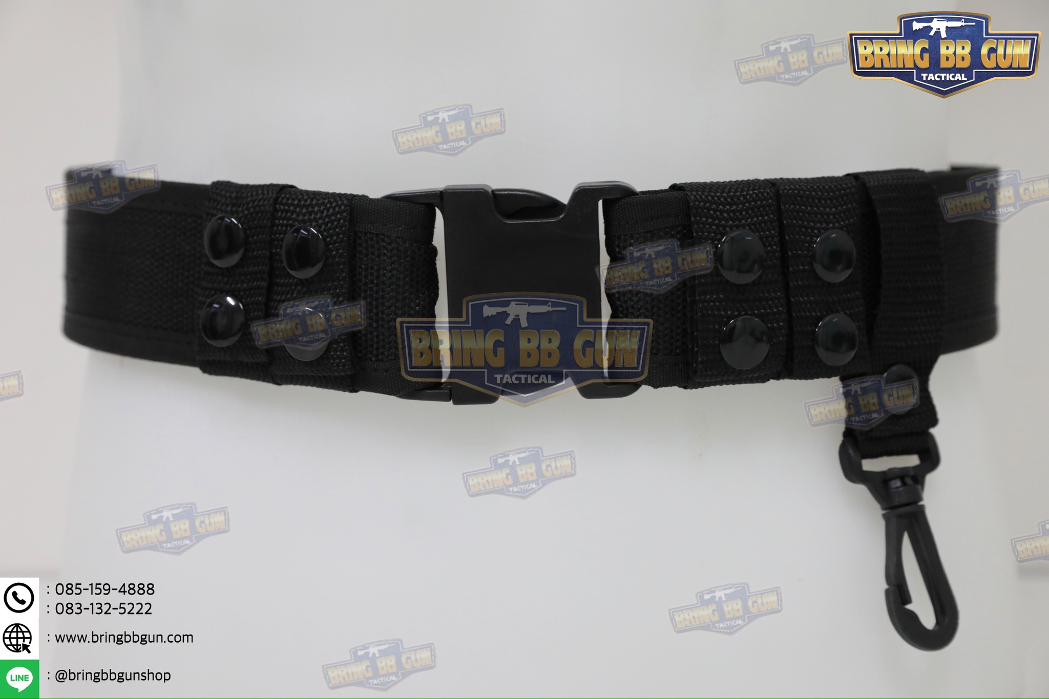 เข็มขัดตำรวจสายถัก หัวก้ามปู (เข็มขัด 191 (1.5 นิ้ว) + หัวก้ามปู) (เข็มขัด 191 (2 นิ้ว) + หัวก้ามปู) (เข็มขัดผ้าตำรวจ) (เข็มขัดสนามใส่อุปกรณ์) (เข็มขัดยุทธวิธี) (Tactical Belt) (กระดุมสายรัดเข็มขัดสนาม) (เป๊กเข็มขัด) (ปลอกเข็มขัดสนามแบบกระดุม) (ตราโลห์ตำร