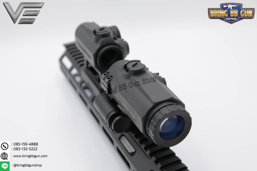 ซูมหลังดอท ยี่ห้อ Vector Optics รุ่น Maverick-III 3x22 Magnifier (Vector Optics Maverick-III 3x22 Magnifier with Flip Side Mount)