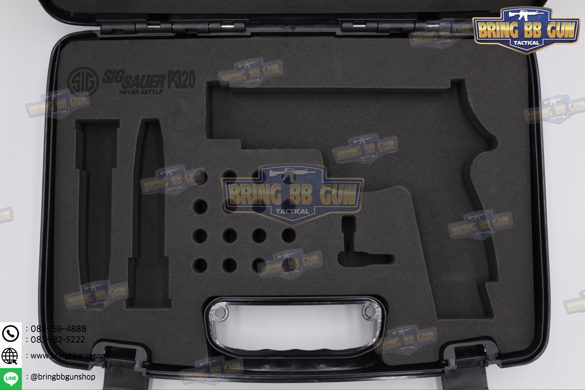 กล่องปืนสั้น Sig Sauer (กล่องปืนสั้น B10) (เคสกันกระแทรก) (Lockable Pistol Case)