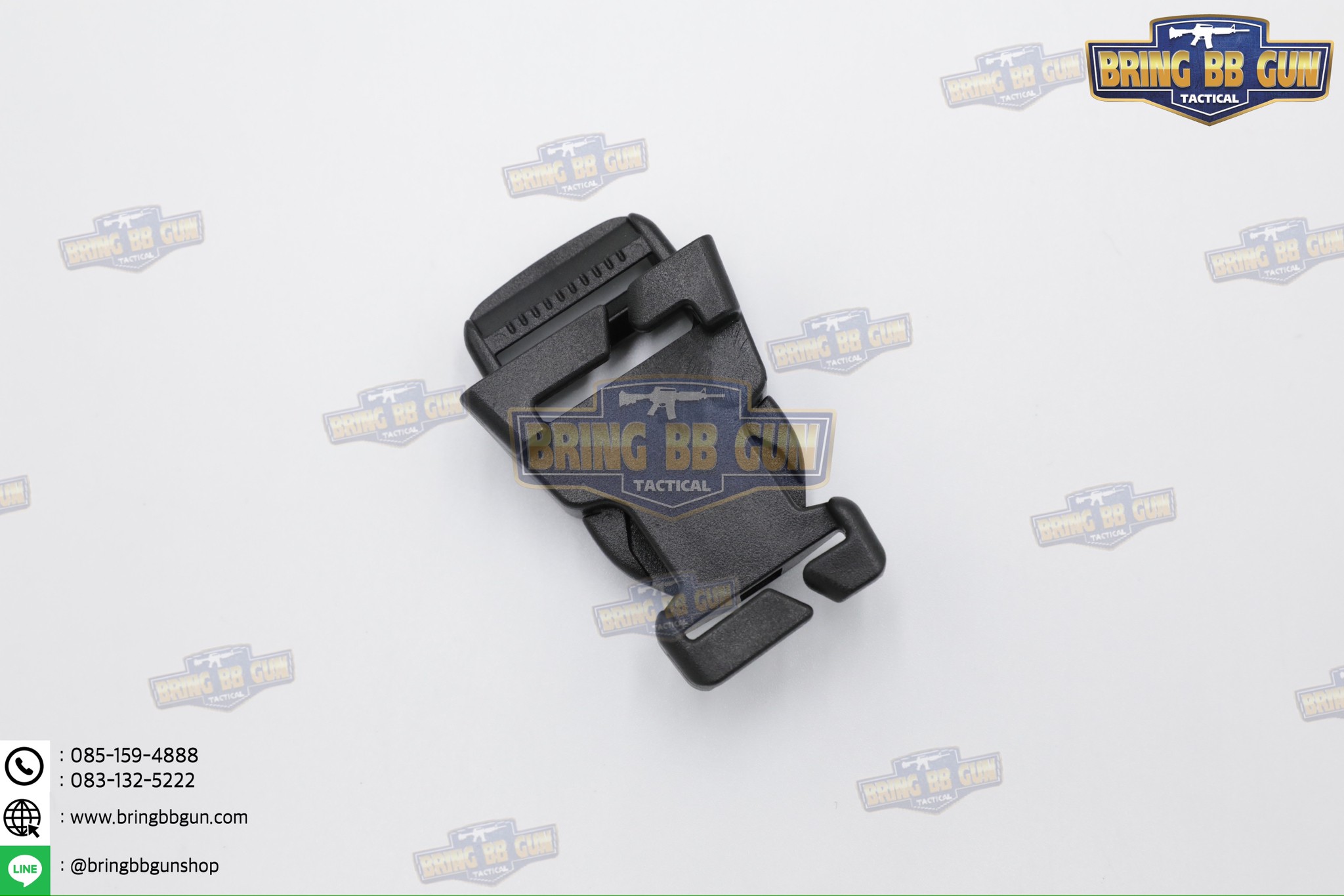 ตัวล็อคก้ามปู Molle Buckle ทรง ดูราเฟล็กซ (Mojave Dual Quick Attach Buckle) (ก้ามปูเสริมแต่งเวส) (Side Release Buckle) (Molle Buckle)