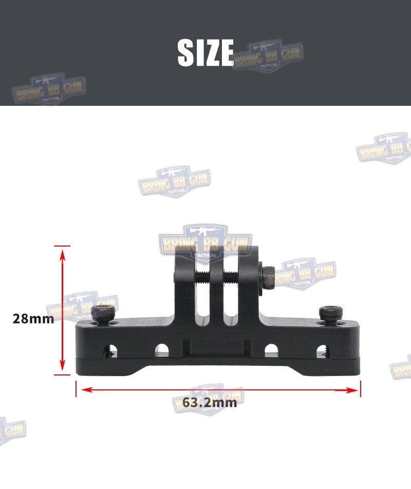 ขาจับกล้อง Action Camera ติดหน้ากาก FMA F1-F5 / DYE I4-I5 (ขาจับกล้อง Go Pro ติดหน้ากาก FMA F1-F5 / DYE I4-I5) (GoPro mount)