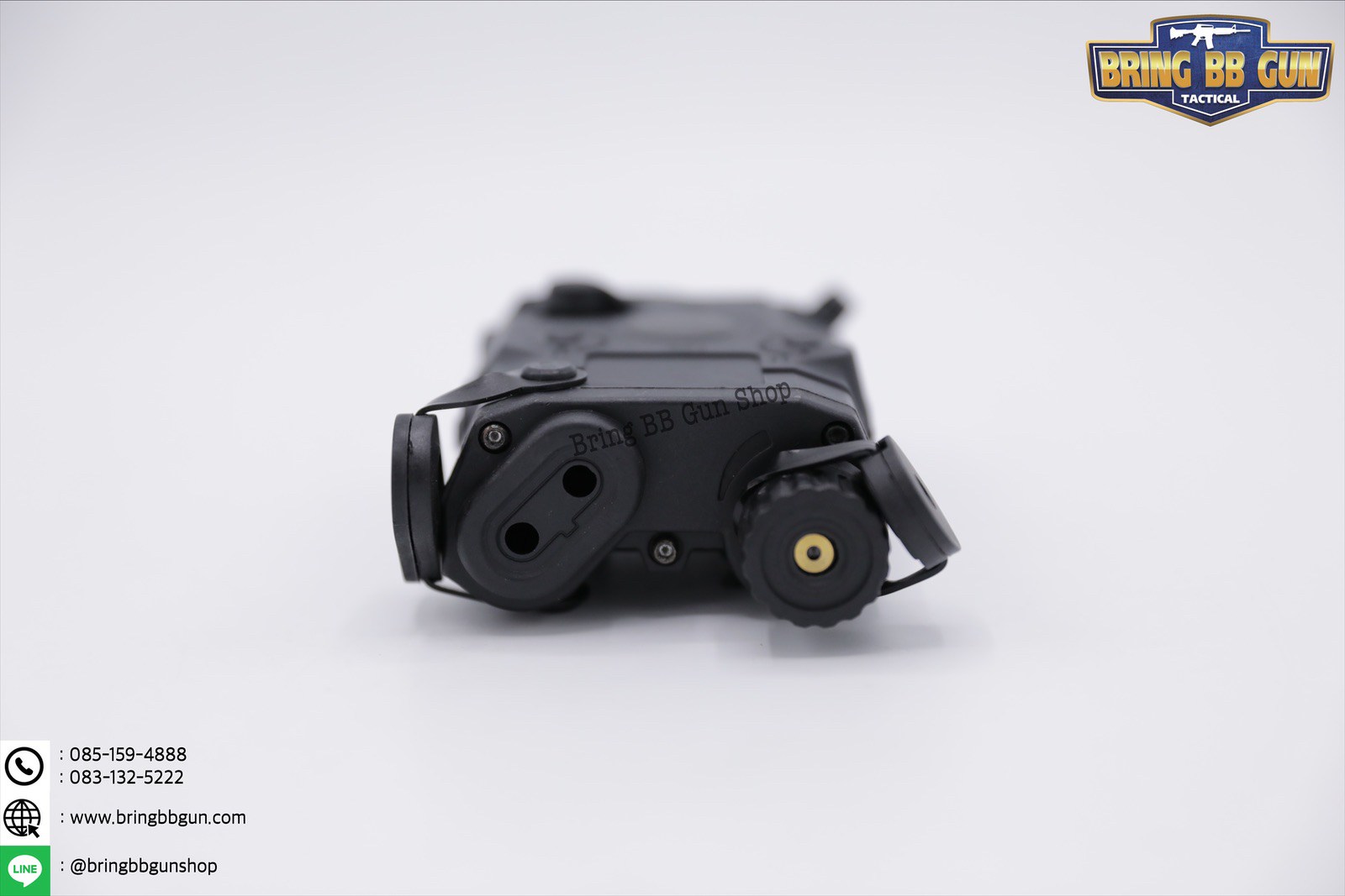 กล่องPEQ เลเซอร์ชี้เป้าสีแดง (สามารถเก็บแบตเตอรี่ได้)