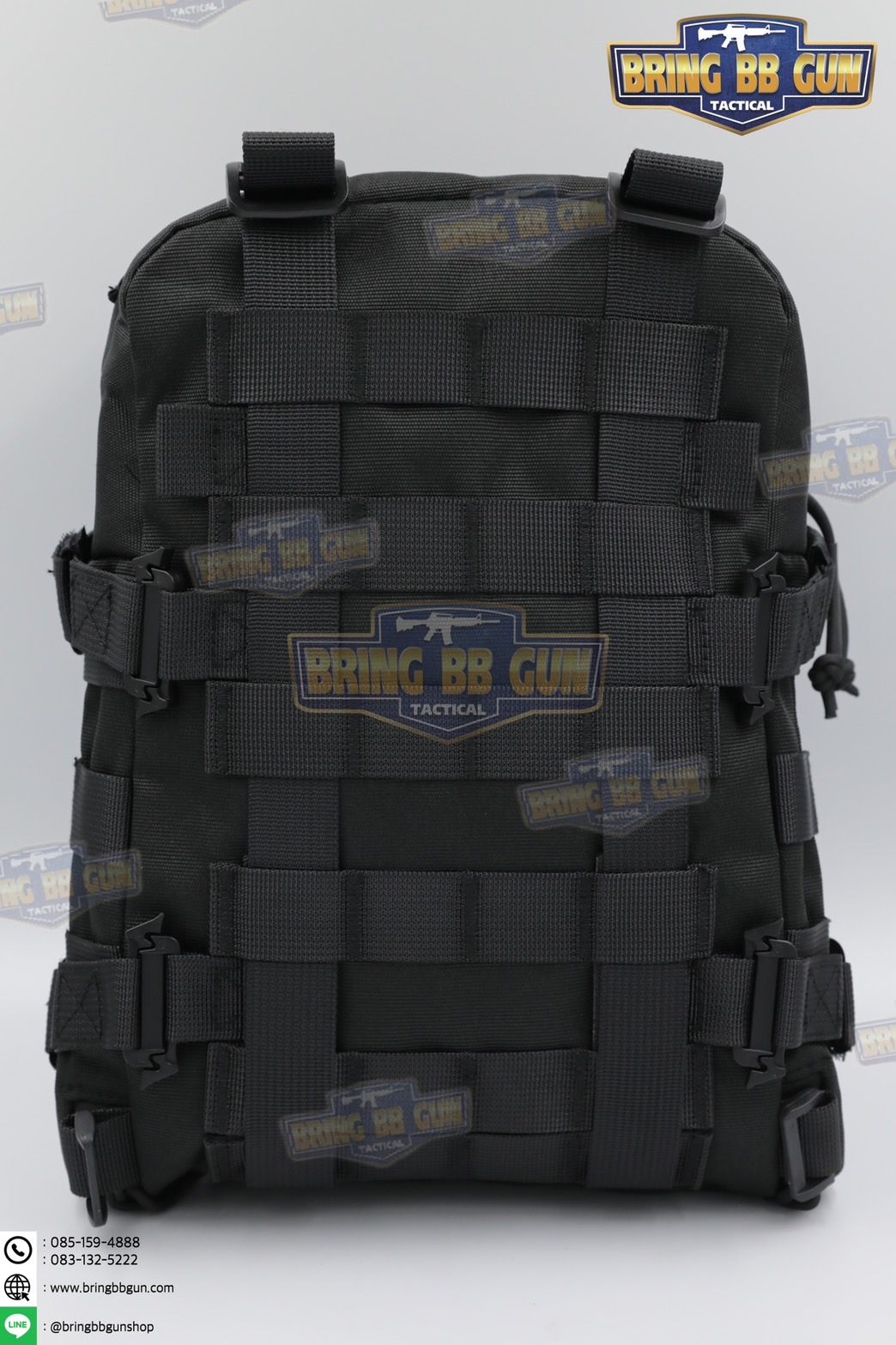 กระเป๋าติดเวส รุ่น MHP (กระเป๋าติดหลังเสื้อเวส) (Mini Hydration Pack) (Hydro Pack) (Back Panel Tactical Supplement)