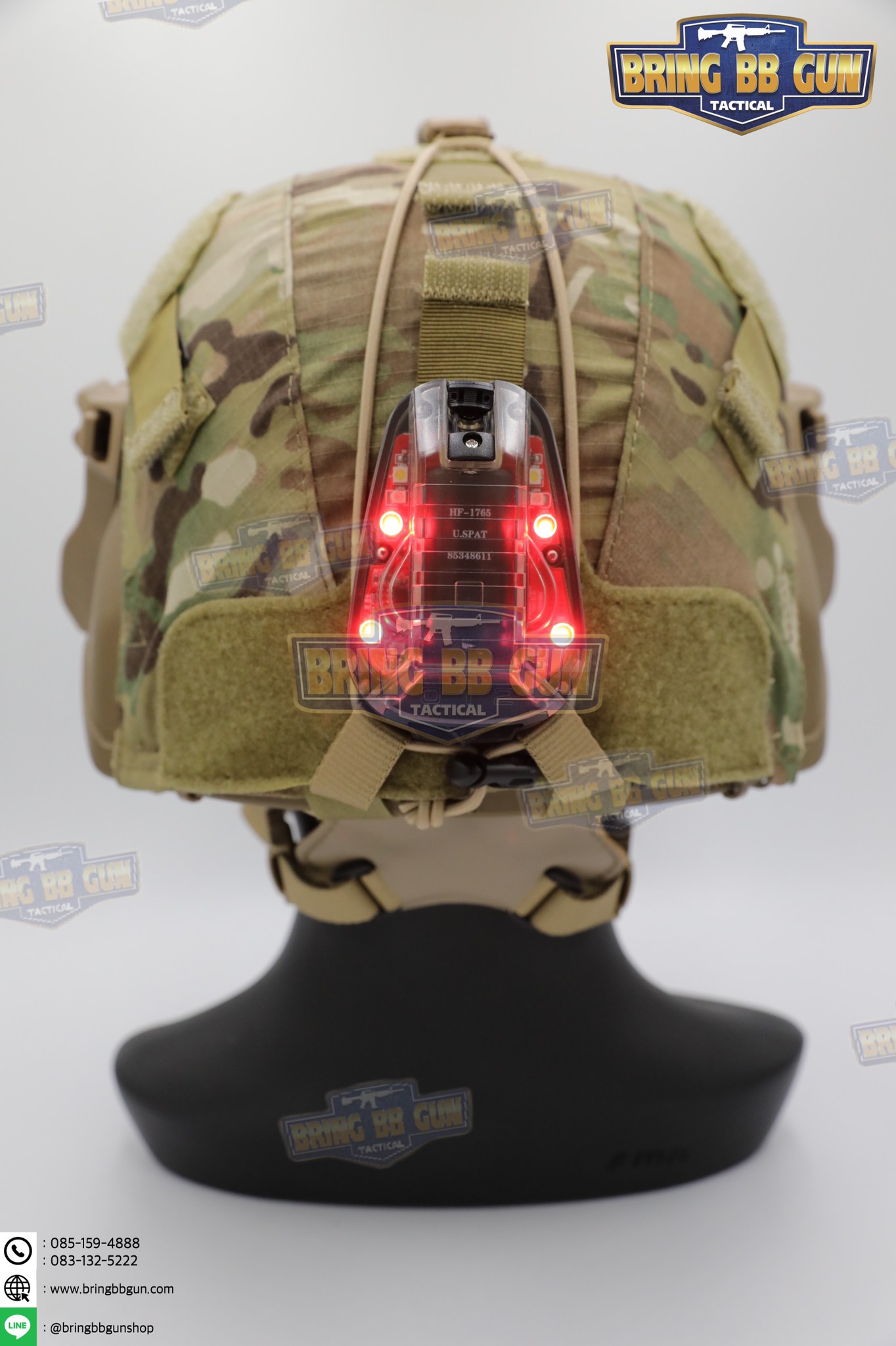 ไฟสำหรับติดหลังหมวก Hel-Star 6 Gen3 (ไฟติดหลังหมวกฟาส) (Hel-Star 6 Gen3 Helmet Light)