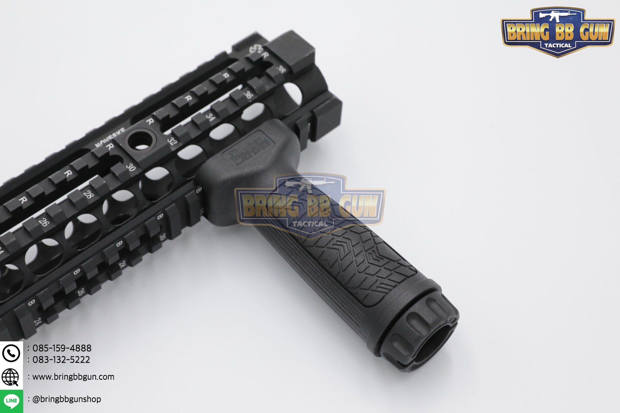 กริ๊ปมือหน้า Daniel Defense รุ่น จับราง 20mm. (DANIEL DEFENSE VERTICAL FOREGRIP - Picatinny)