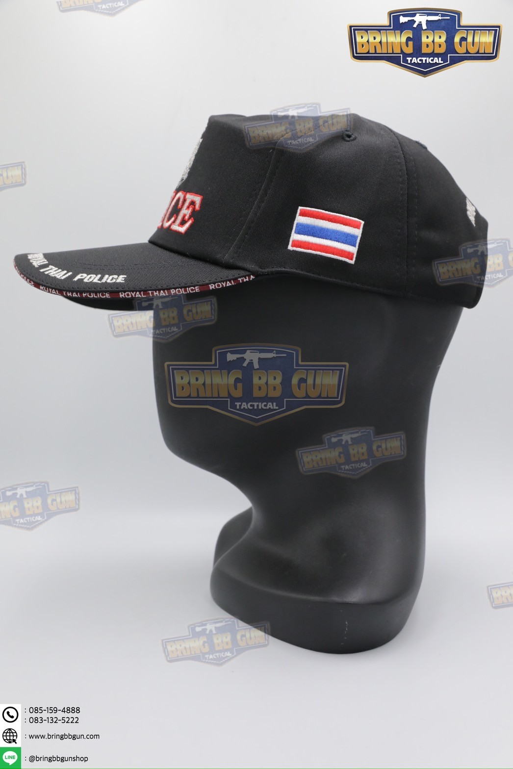 หมวกแก๊ปปักลายหน่วยงานต่าง เกรดพรีเมี่ยม (Version 1) Cap