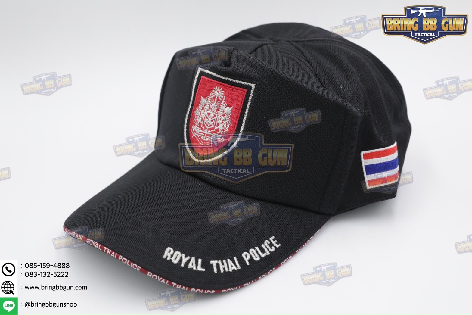 หมวกแก๊ปปักลายหน่วยงานต่าง เกรดพรีเมี่ยม (Version 1) Cap