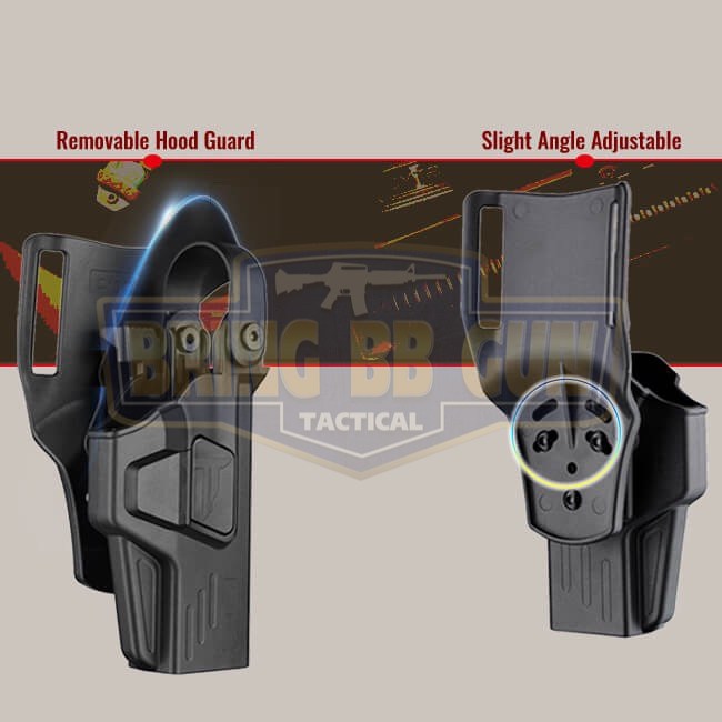 ซองปืนพกนอก Level 3 รุ่น Glock17/19 ยี่ห้อ Cytac (Level 3 Duty Holster)