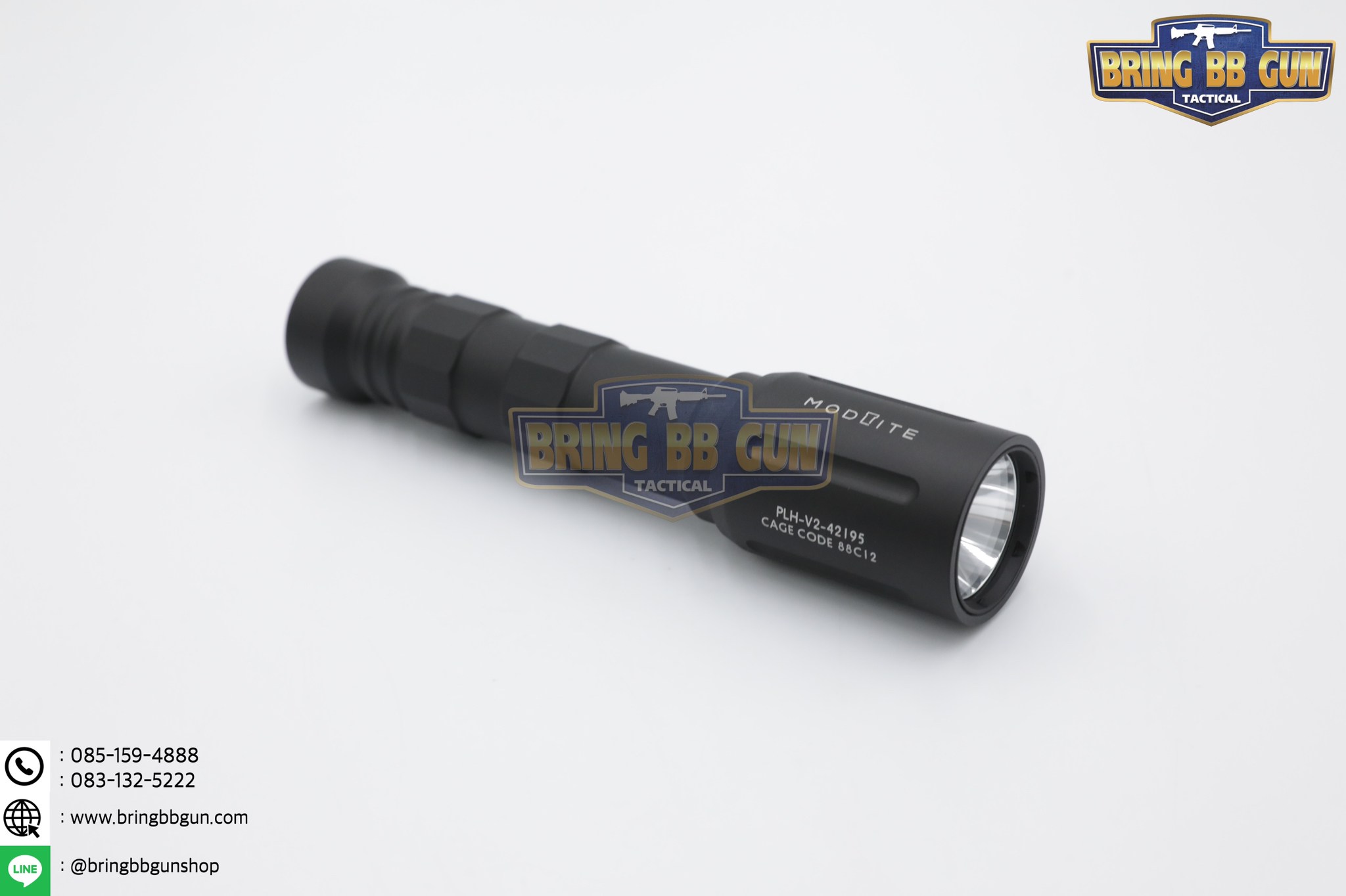 ไฟฉายติดปืน ยี่ห้อ Modlite รุ่น PLHv2-18650 (ตัวยาว) (Modlite PLHv2-18650)