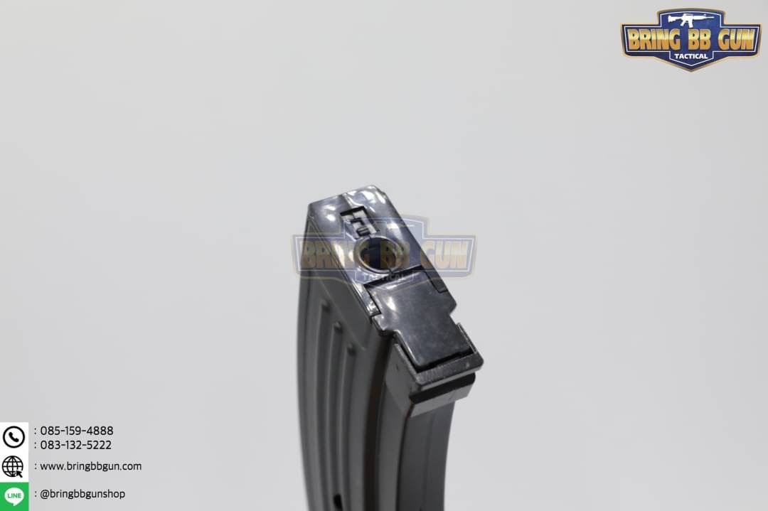 แม็กกาซีน AK แบบปั่น 250 นัด ทรง เหล็ก (แม็กกาซีน AK แบบสั้น) (AK magazine)