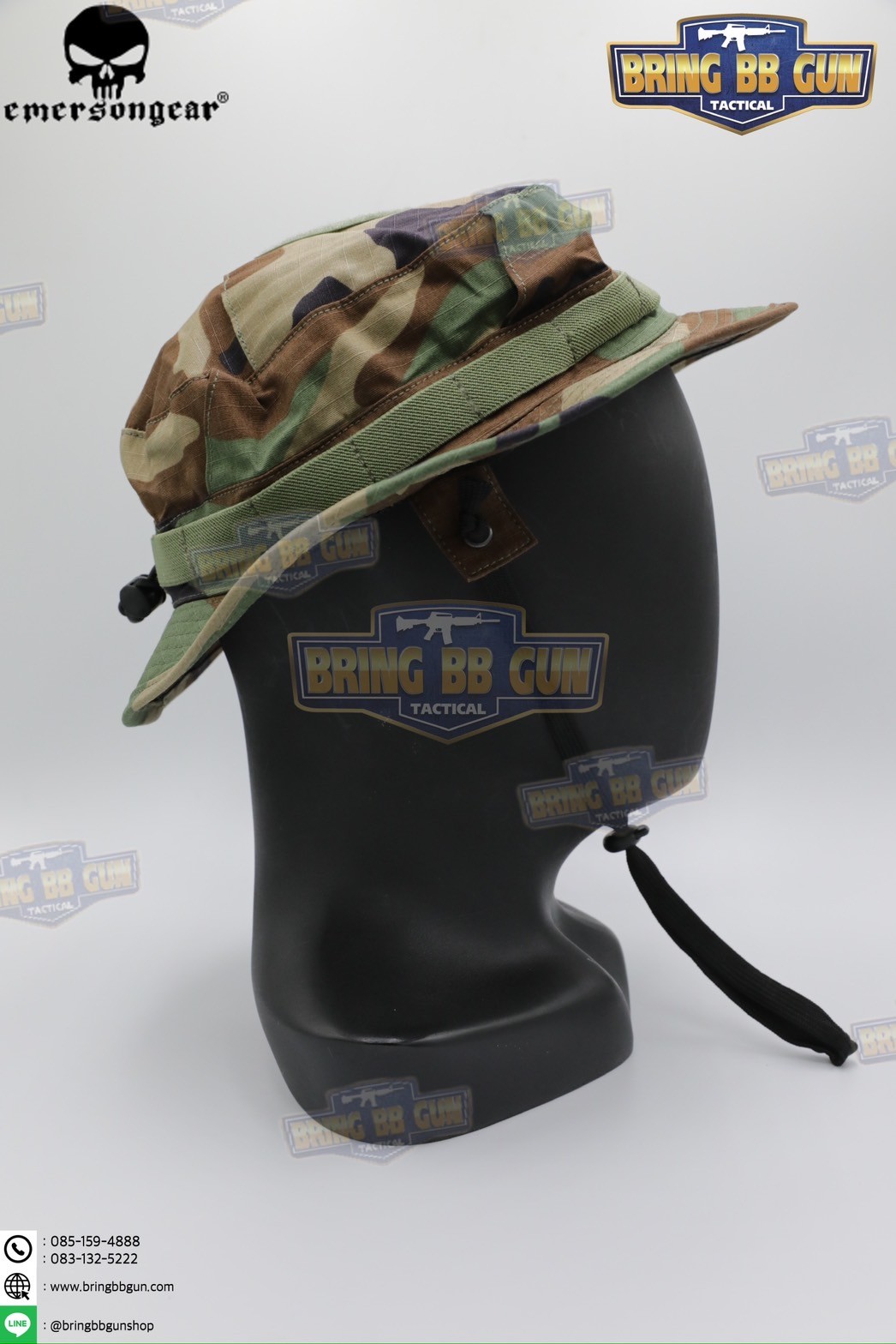 หมวกปีกกลม (ปีกสั้น) ยี่ห้อ Emerson (Tactical Short Brim Boonie Hat) (Boonie Hat)
