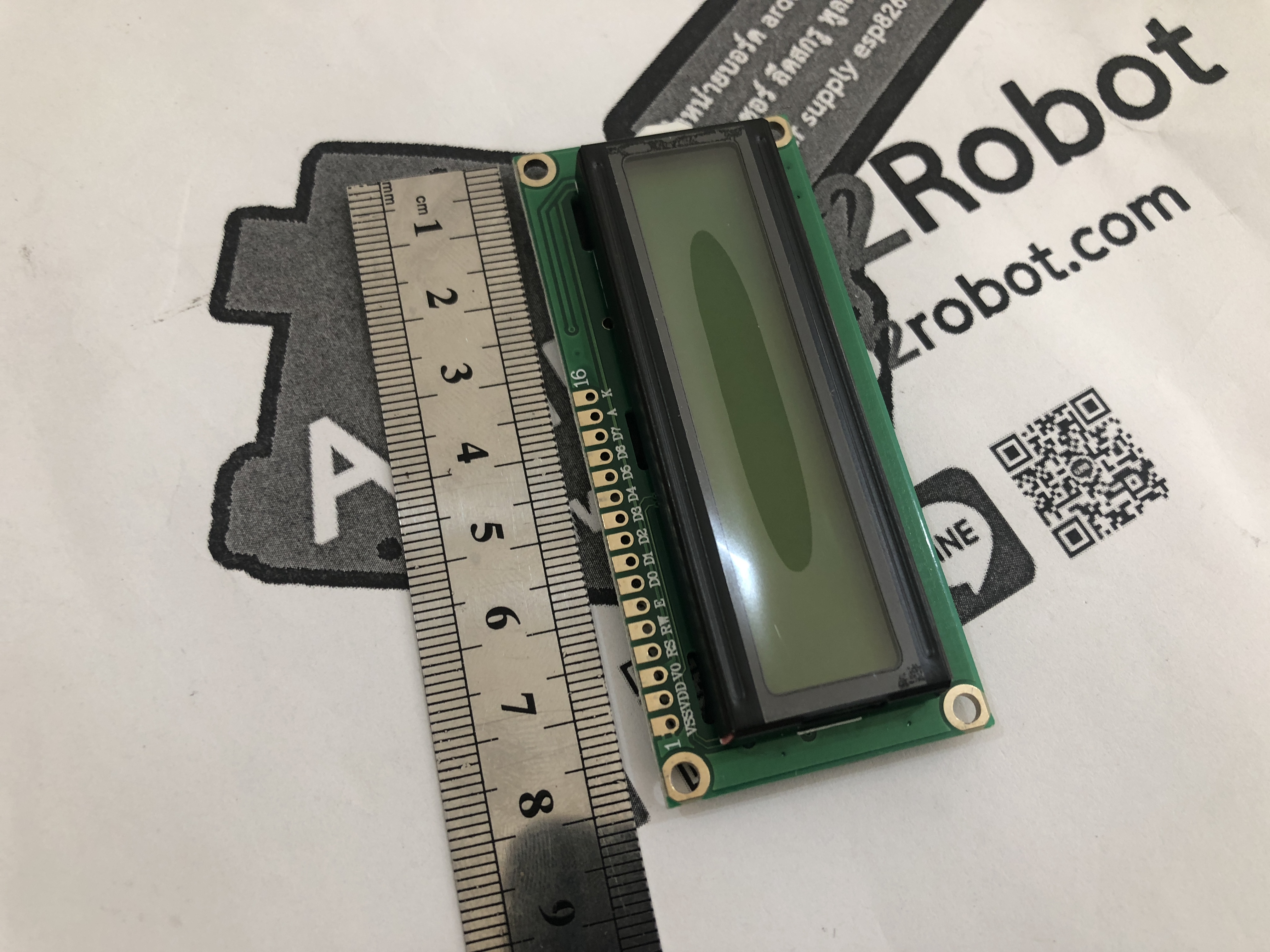 16x2 LCD (Green Screen)