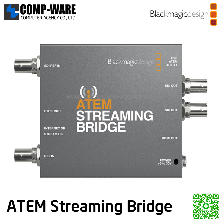 Blackmagic ATEM Streaming Bridge - รับประกัน 1 ปี