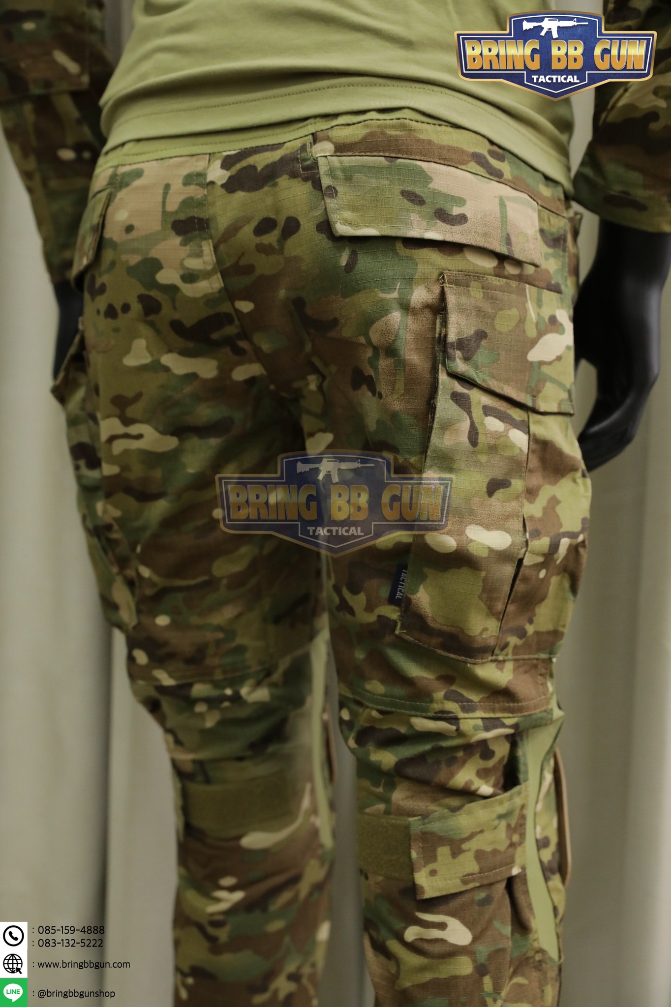 ชุดคอมแบทสูท Gen3 (Combat Frog Suit G3) (เสื้อ+กางเกง+สนับเข่า+สนับศอก)