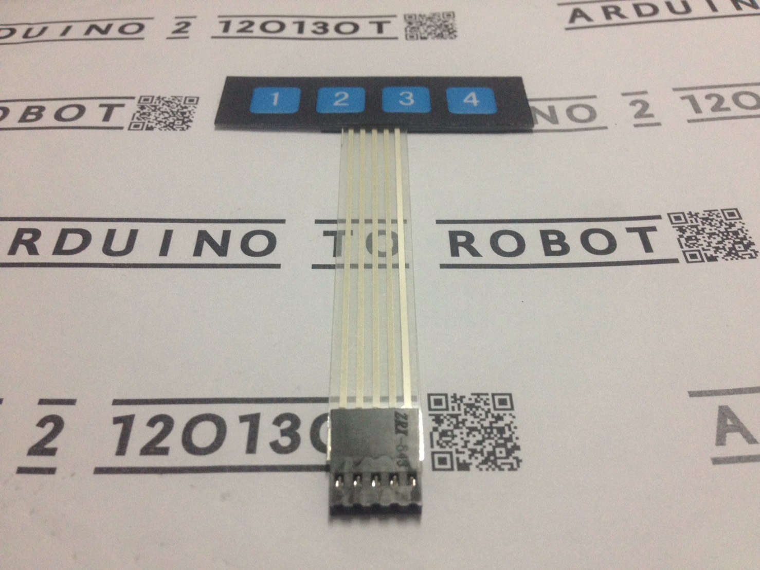 Membrane Keypad Matrix Switch 1x4