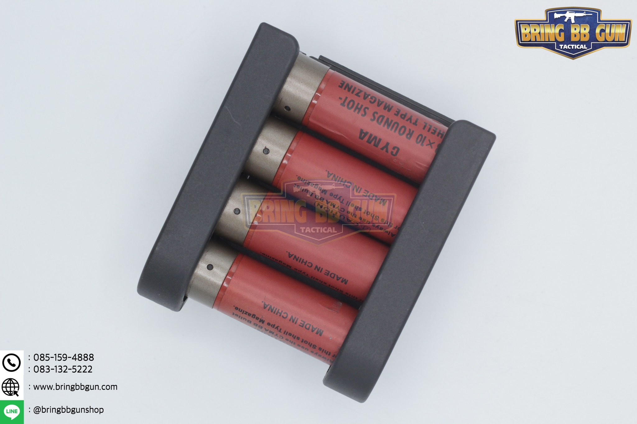 Shotshell Holder for Speed Reloads ซองบรรจุลูกกระสุนลูกซอง ขนาด12Ga 4นัด (ซองจิงโจ้)