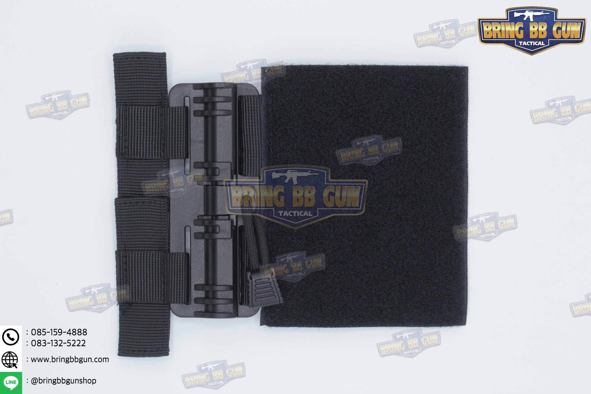 ชุดเซ็ตปลดเสื้อเกราะไว (ชุดปลดไวเสื้อเวส QR1) (Molle Quick Release Buckle Set)