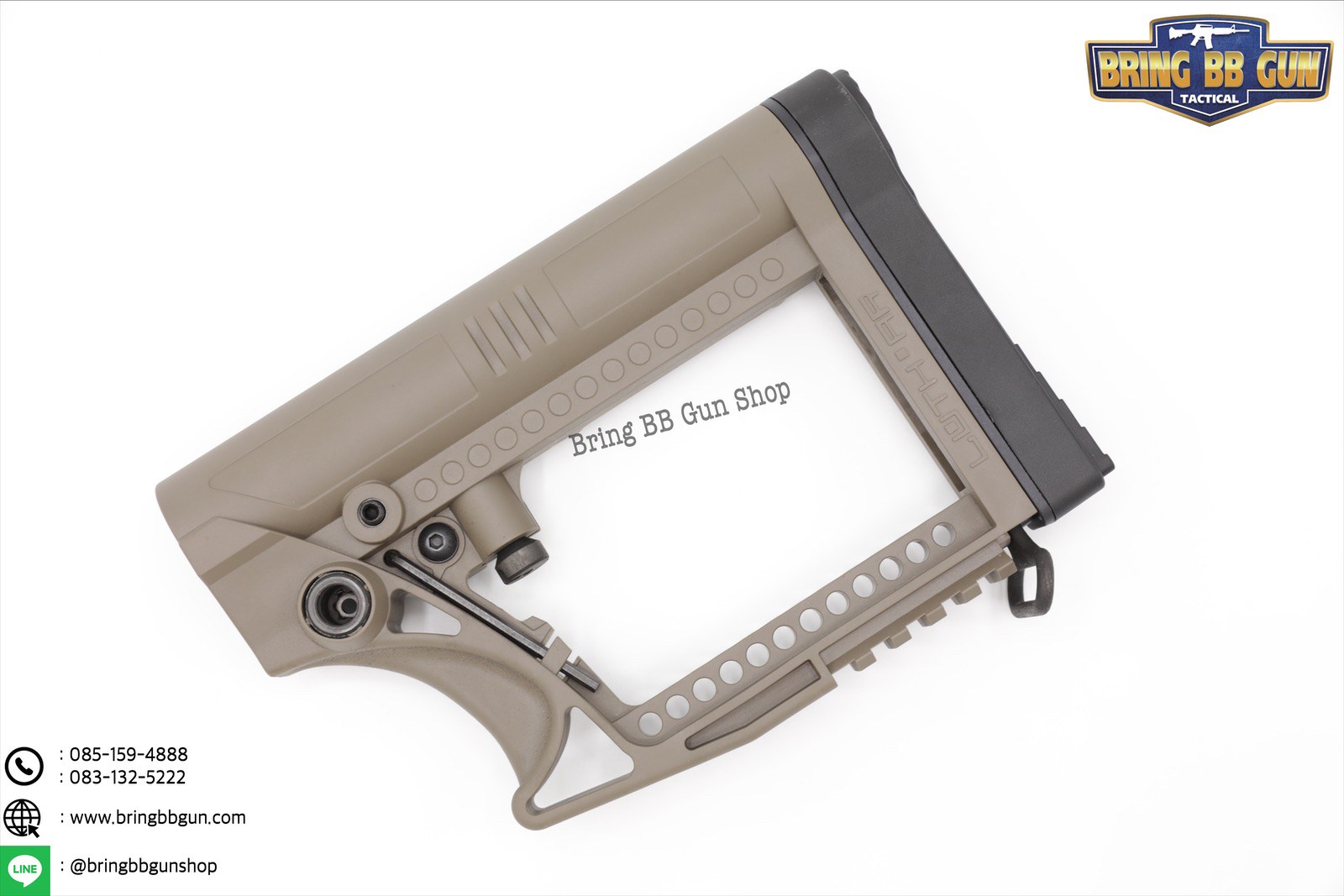 พานท้าย ยี่ห้อ LUTH-AR รุ่น MBA-4 (MBA-4 CARBINE BUTTSTOCK)