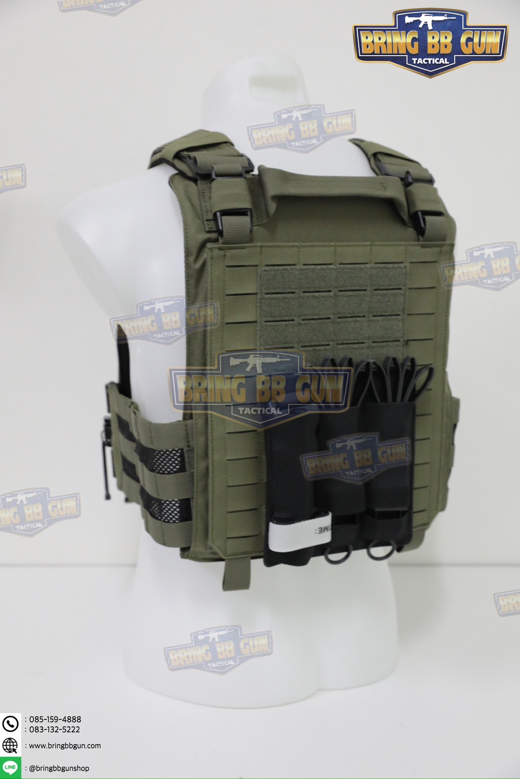 เพ้าเก็บ Cable Ties/สายTQ ติดหลังเสื้อเวส (Plastic Cable Ties Fastener)