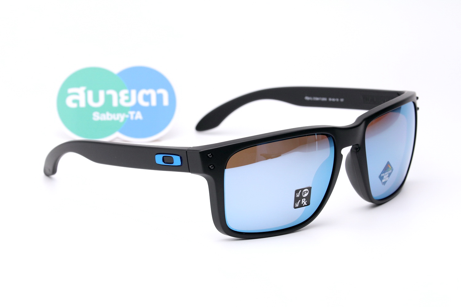 Oakley HOLBROOK XL Matte Black/Prizm Deep water Polarized SKU#OO9417-25