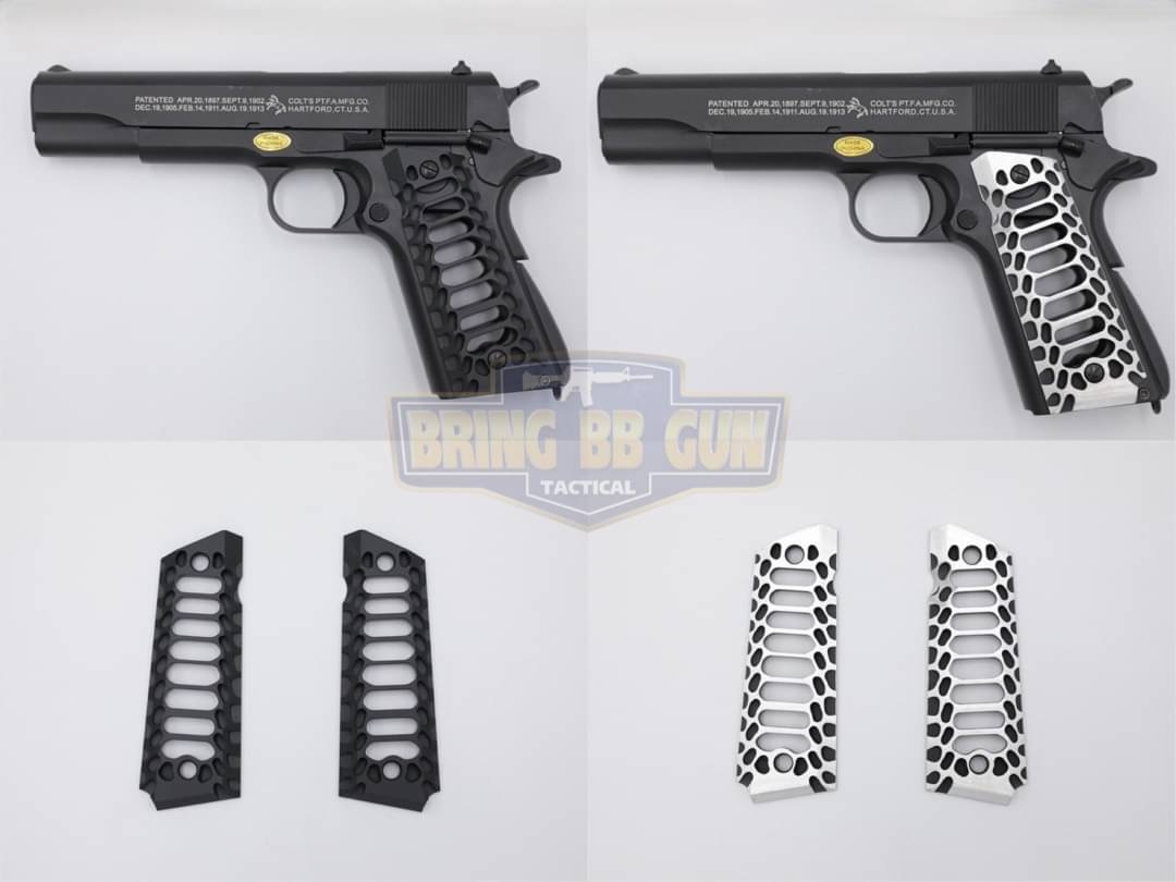 ประกับปืน M1911 แบบอลูมิเนียม รุ่น Cobra Skeleton ยี่ห้อ 5KU