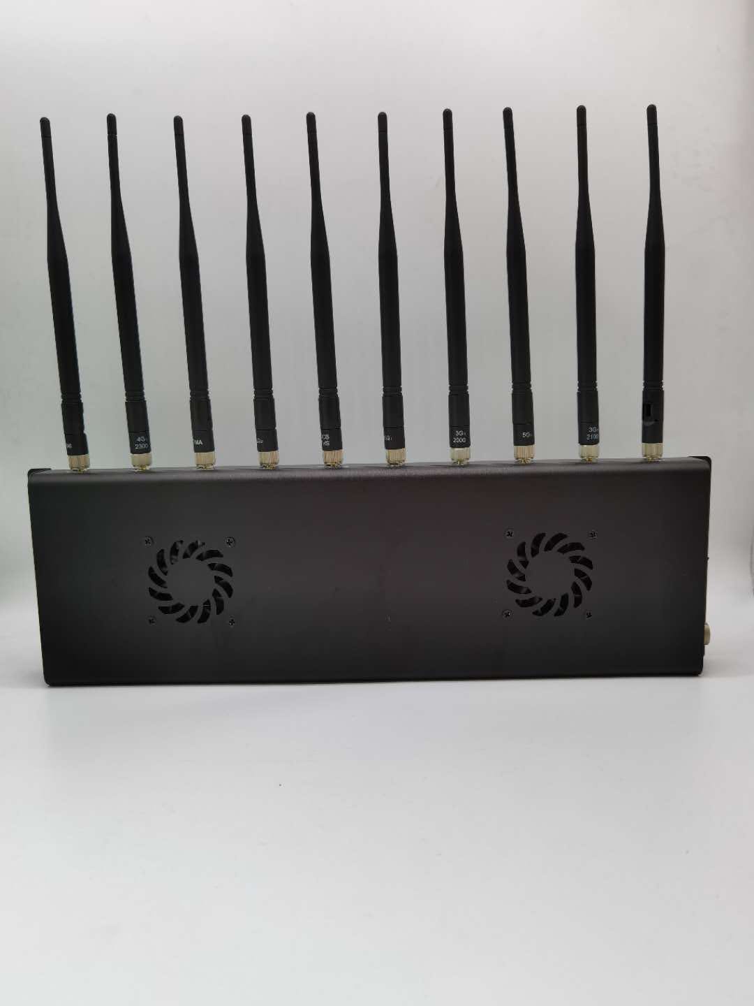 ตัดสัญญาณมือถือ wifi 4G, 2.4-5.0 Ghz ตัดทุกเครือข่าย Jammer สัญญาณ