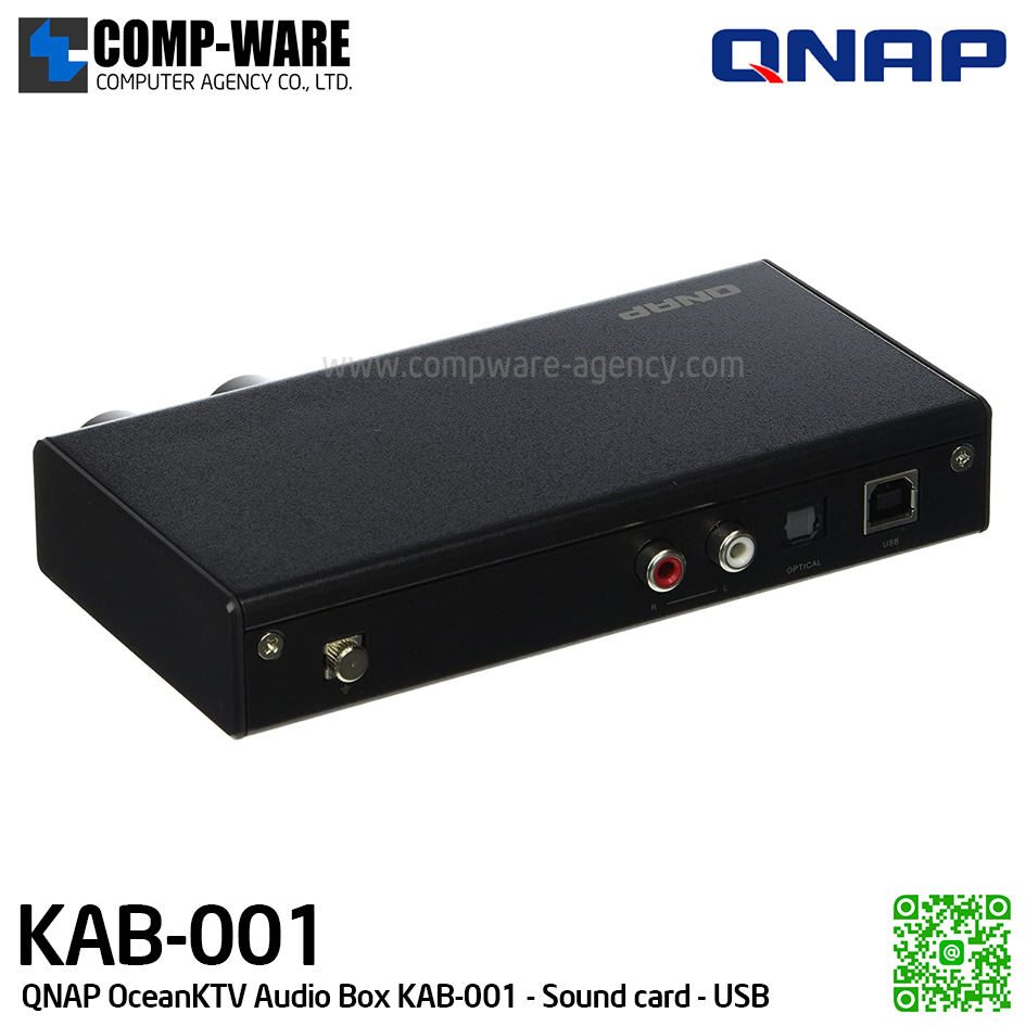 QNAP OceanKTV Audio Box KAB-001 - External Sound Card