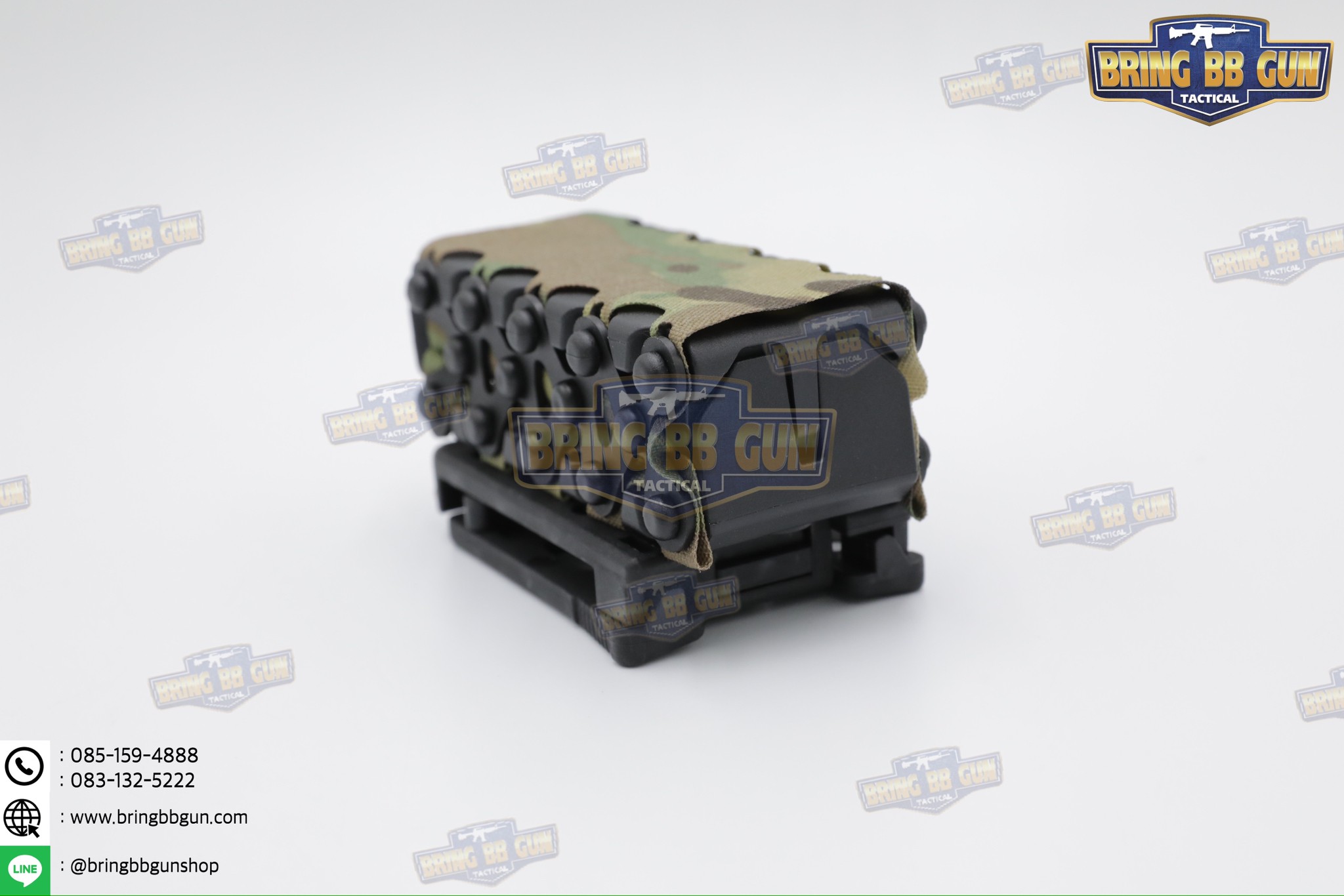 เพ้าแม็กกาซีน ทรง Auto Retention Mag Carrier (ซองแม็กกาซีนเดี่ยวทรง) (Automatic Retention Magazine Carrier) (Magazine Pouch) (DARA)