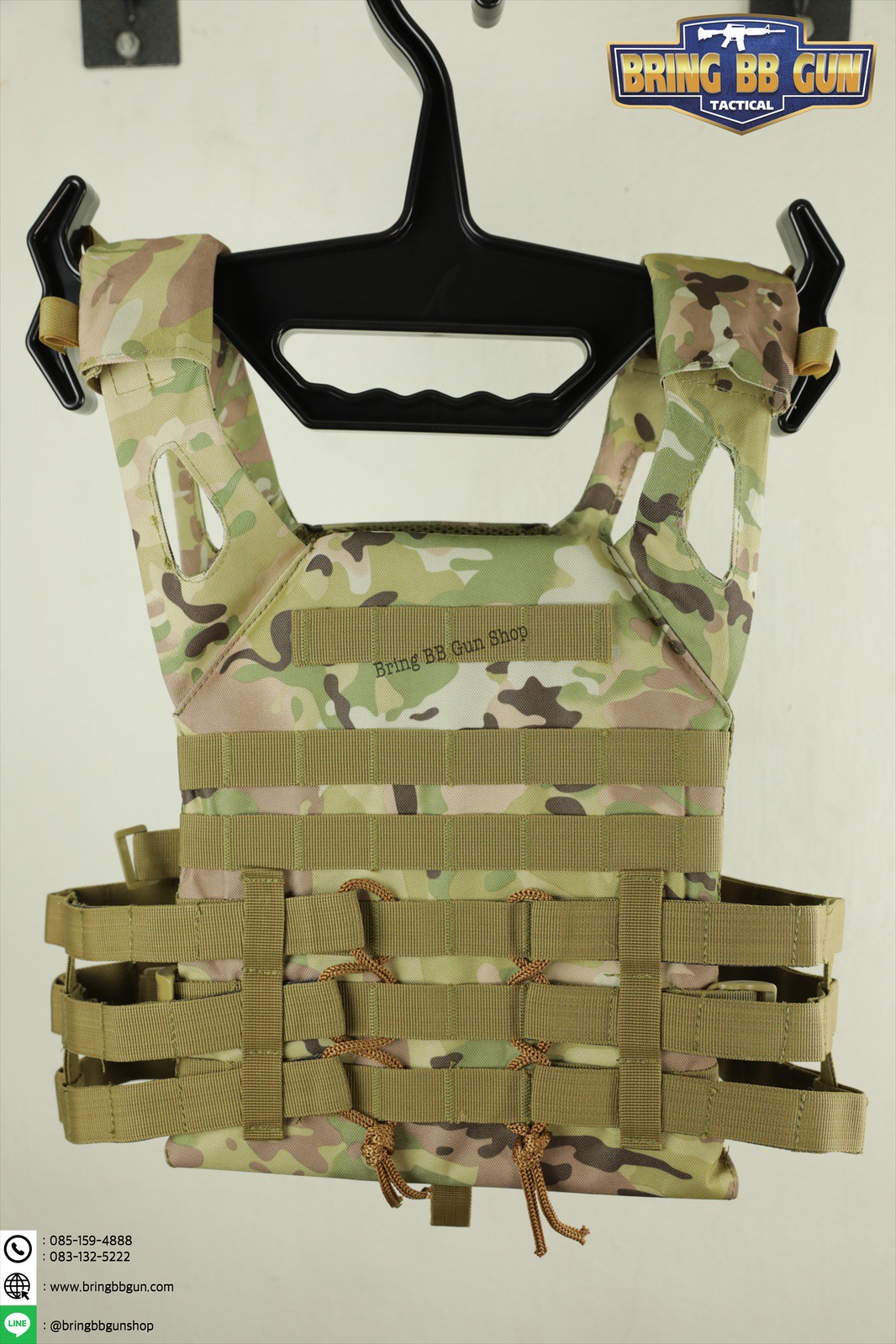 เสื้อเวส รุ่น JPC สายผ้า เนื้อผ้า600D