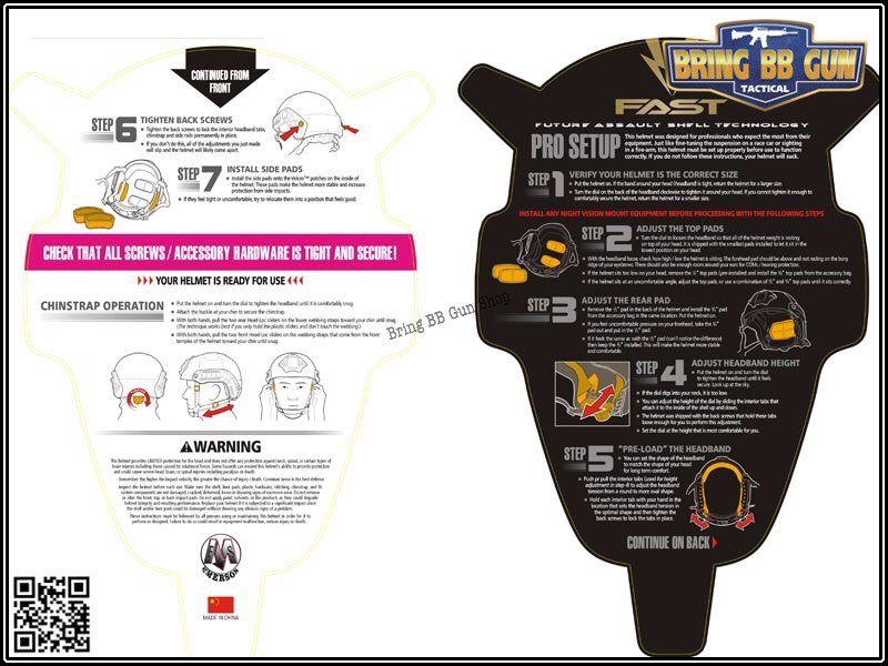 หมวกฟาสทรงเต็มใบ (Fast Helmet MH type) ยี่ห้อ Emerson รุ่น เลนส์กระจกทรงMH