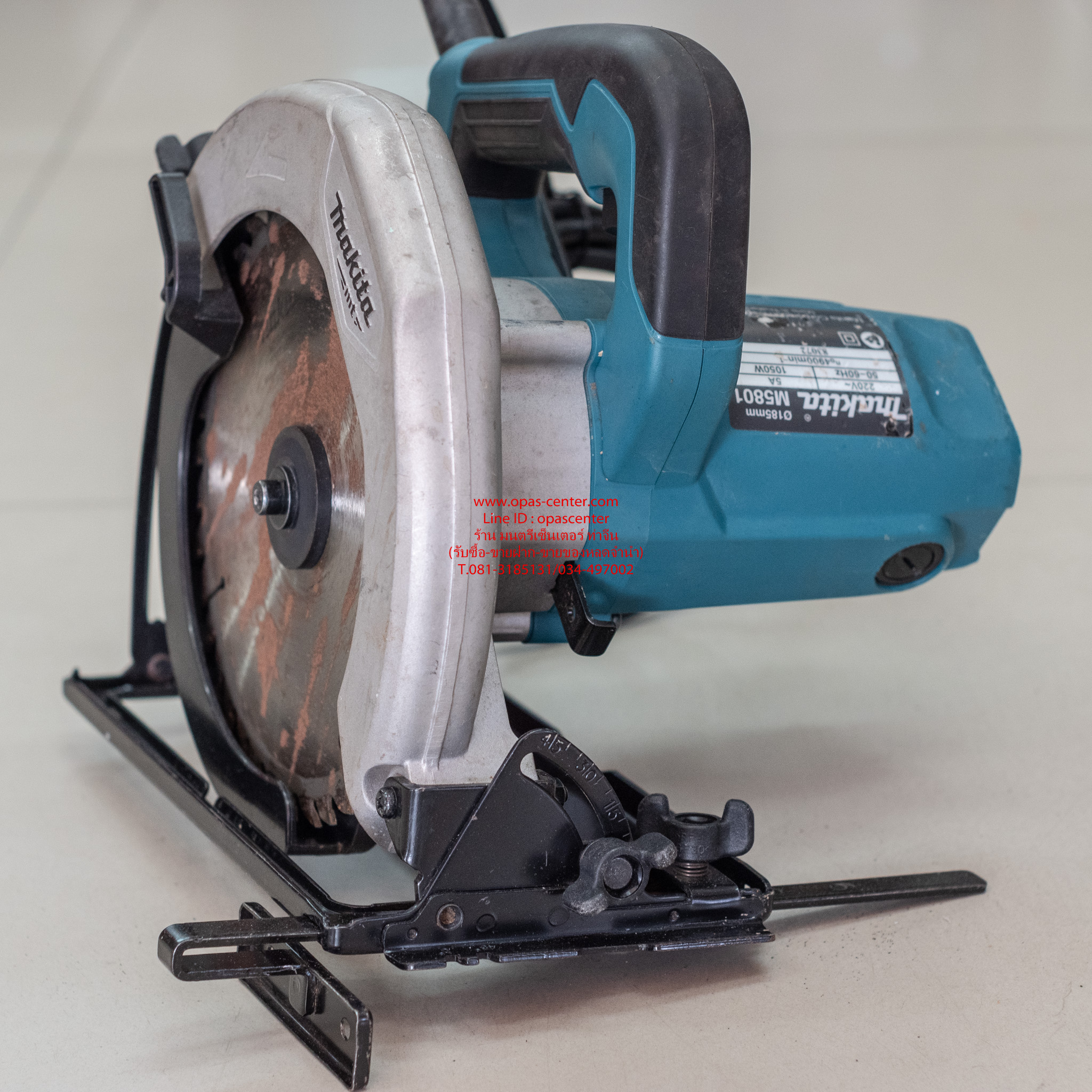 **ขายแล้ว**เลื่อยวงเดือน 7" MAKITA รุ่น M5801 1050W ของแท้ สภาพดี