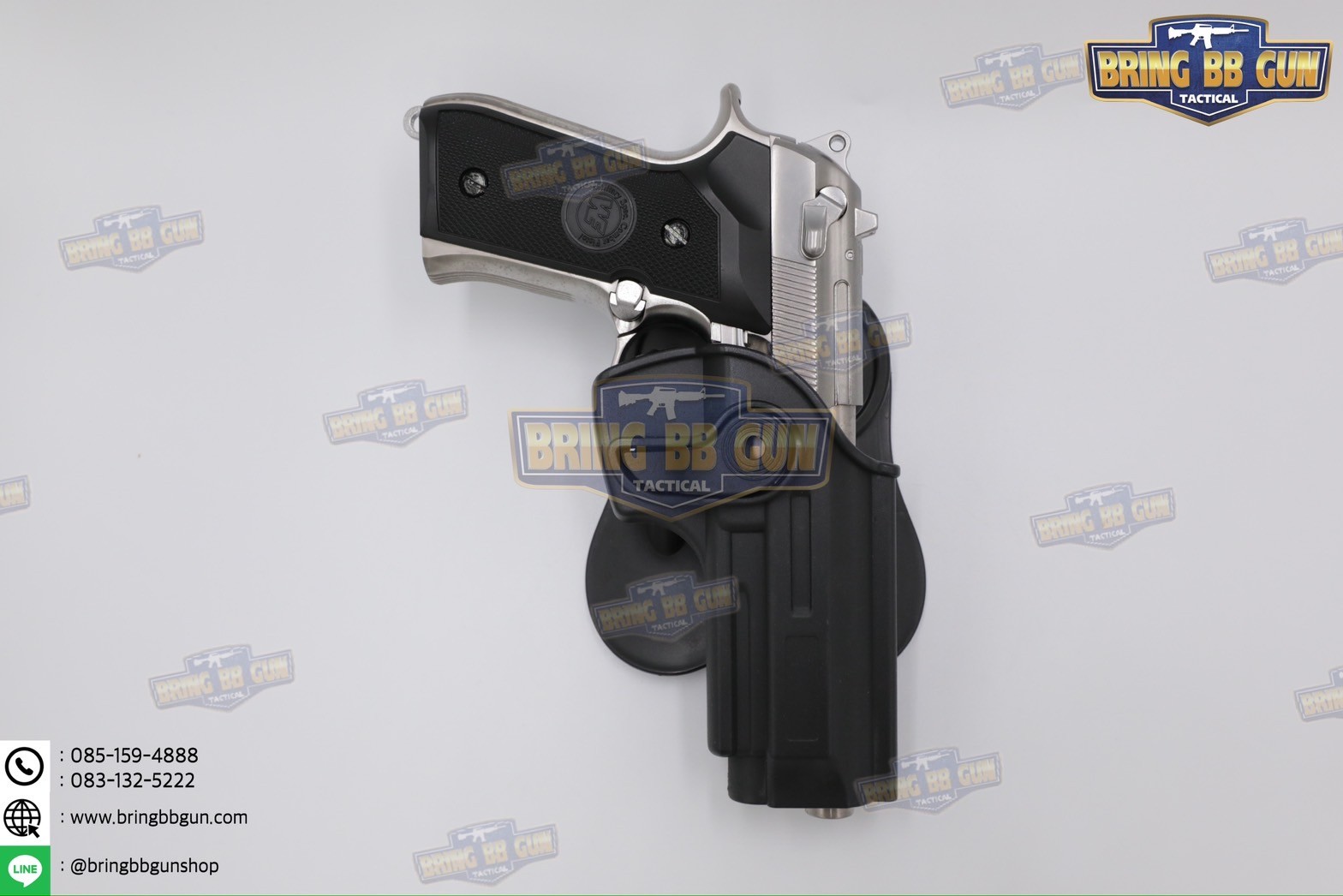 ซองปืนพกนอก ปลดนิ้วชี้ CT รุ่น Beretta 92 สำเนา