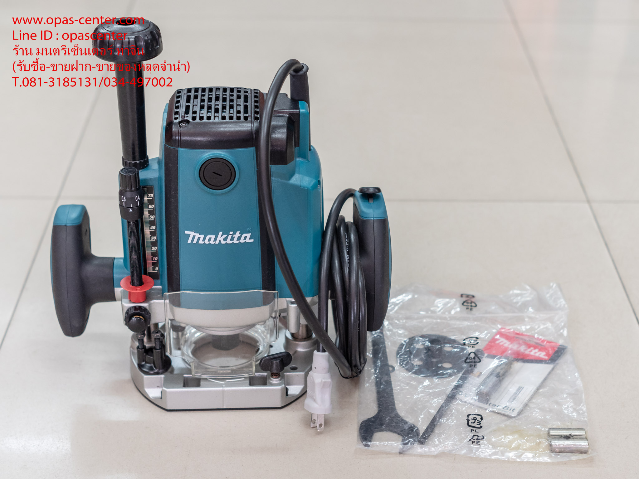 เร้าเตอร์1/2" MAKITA รุ่น RP1800 Made In Japan ของแท้ สภาพของใหม่ ยังไม่ใช้งาน