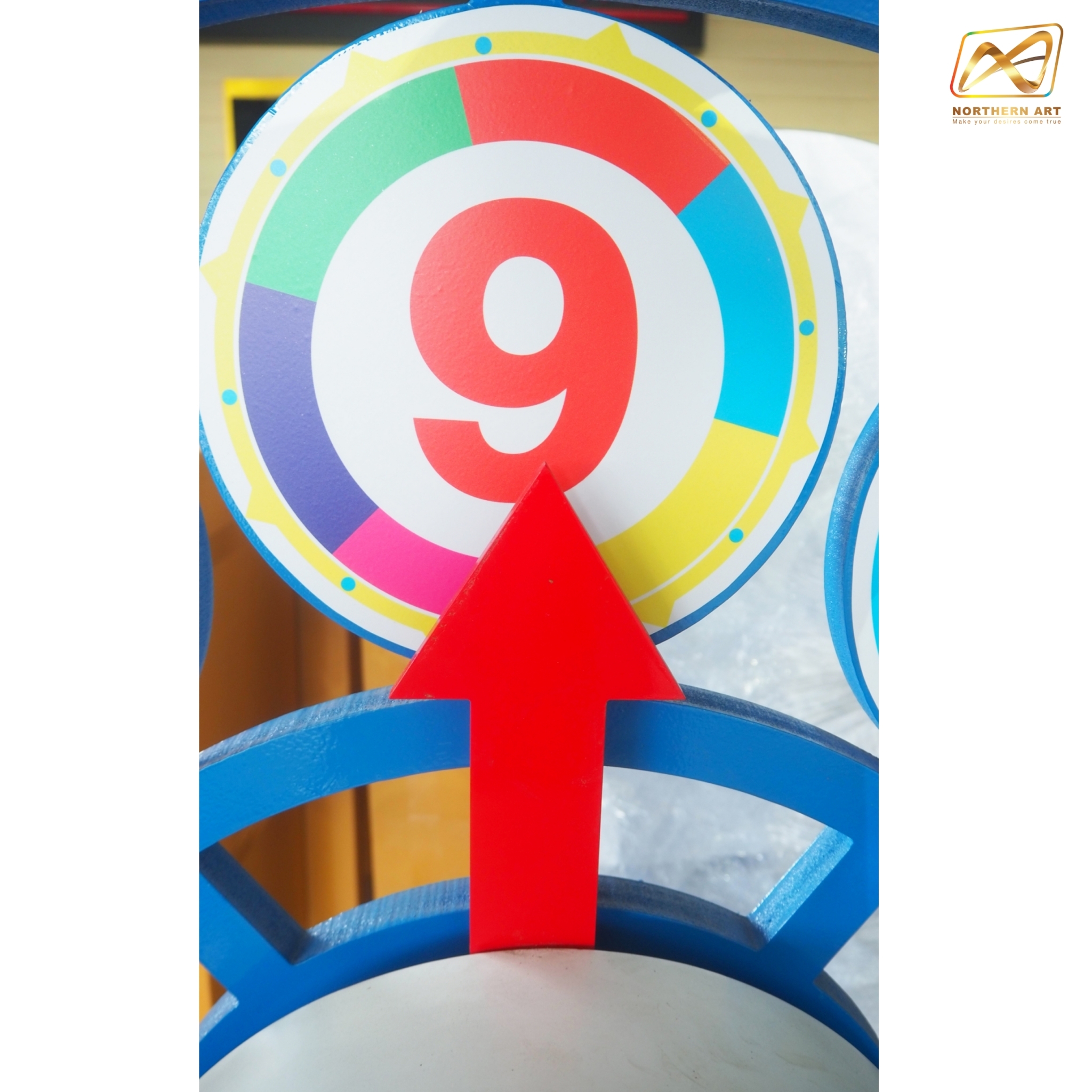 เกมส์วงล้อยักษ์ GIANT WHEEL ขนาดวงล้อ 120 ซม. สูง 158 ซม. โครงทำจากเหล็กทั้งชุด