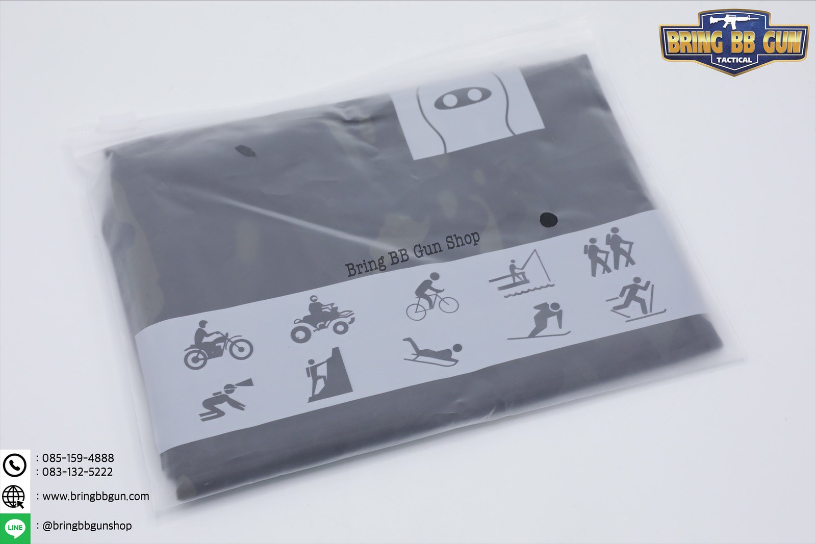 ผ้าบัฟ กันUV (ผ้าอเนกประสงค์ กันแดด กันฝุ่น) (Anti UV Buff)