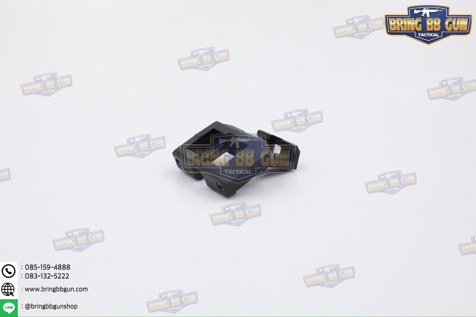 เคสสวิตซ์หางหนูแบบคู่ จับราง Picatinny (เอียง45องศา) (เคสสวิตซ์หางหนู2ทาง) (Dual Picatinny Offset for Modbutton Lite)