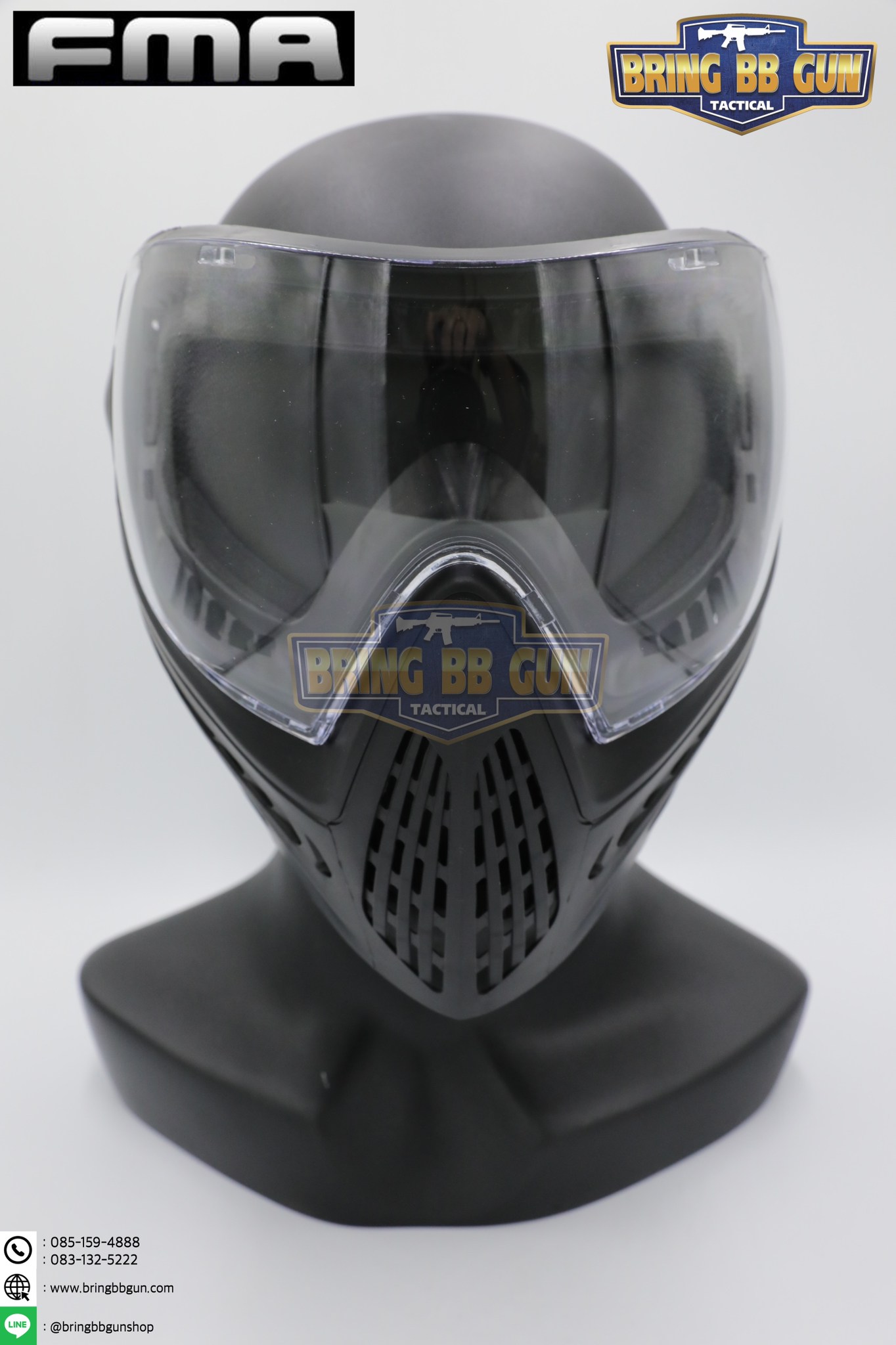 เลนส์หน้ากาก F1 ยี่ห้อ FMA รุ่น เลนส์1ชั้น