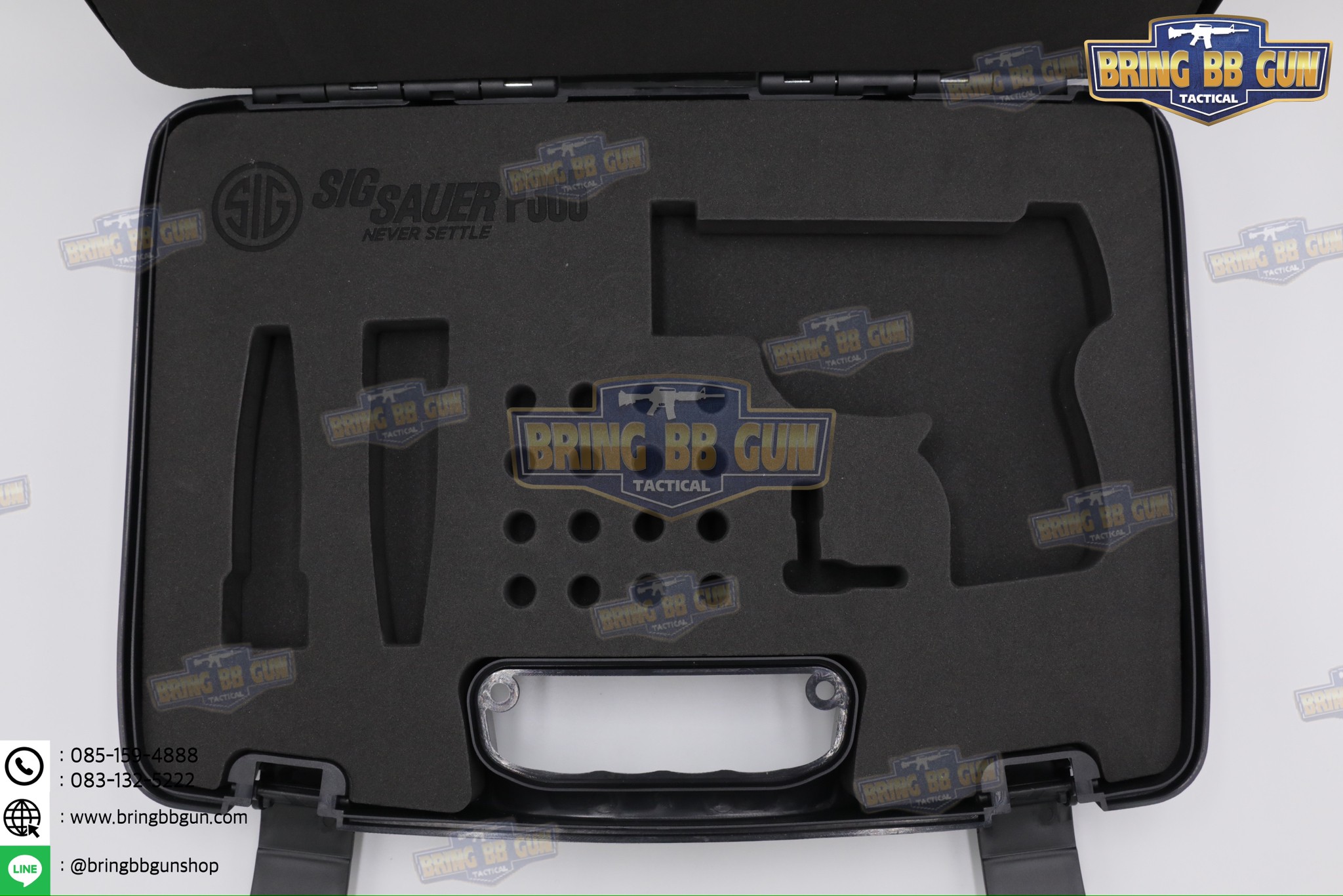 กล่องปืนสั้น Sig Sauer (กล่องปืนสั้น B10) (เคสกันกระแทรก) (Lockable Pistol Case)