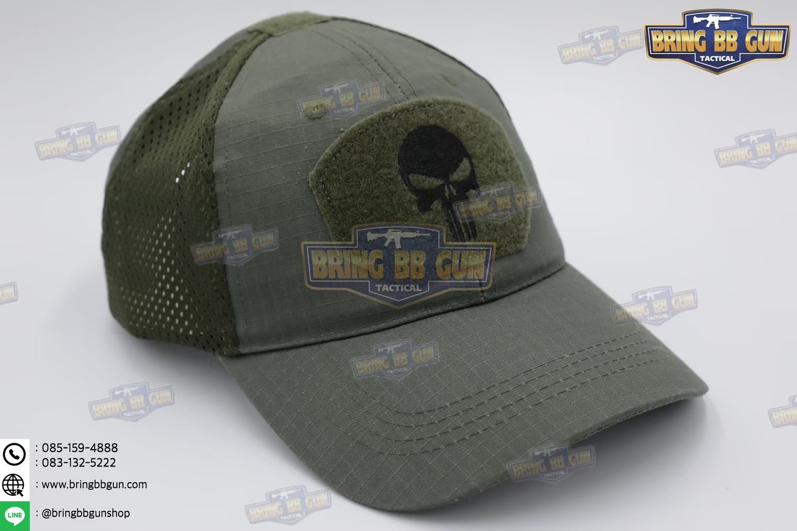 หมวกแก๊ป Punisher (หมวก Cap กะโหลก)