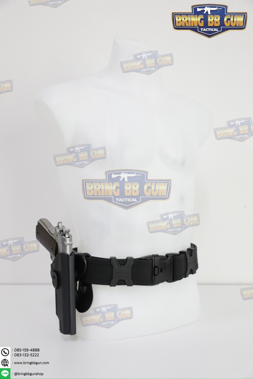 ซองปืนพกนอก ปลดนิ้วชี้ CT รุ่น M1911