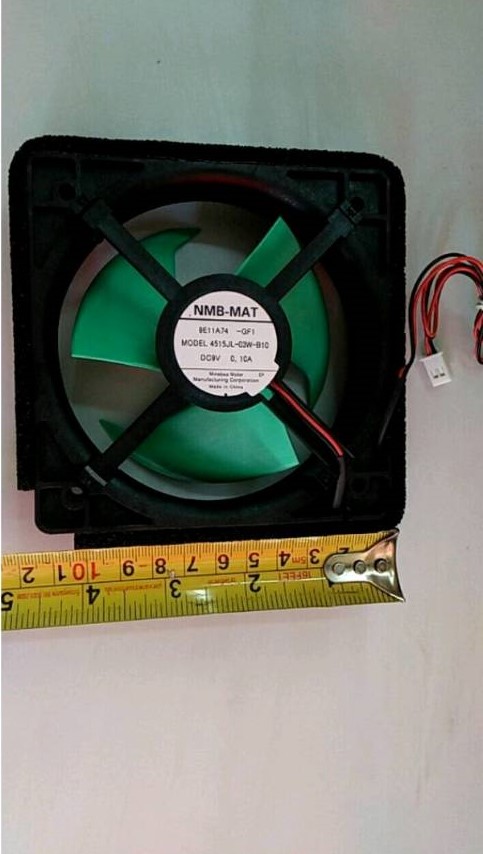 0000503 มอเตอร์ 2สาย พานา DC9V พัดลมตู้เย็น CNRAG-171790