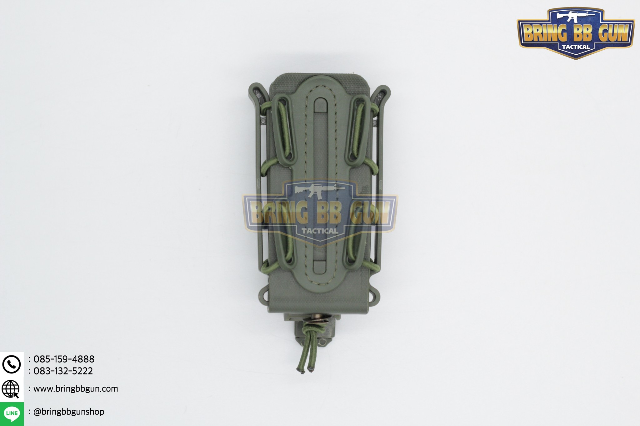 เพ้าเเม็กกาซีน Scorpion Soft Shell 9mm.&.45cal (ซองแม็กกาซีนปืนสั้น Scorpion Soft Shell) Scorpion Shape Soft Shell Magazine Pouch (9mm.&.45cal)