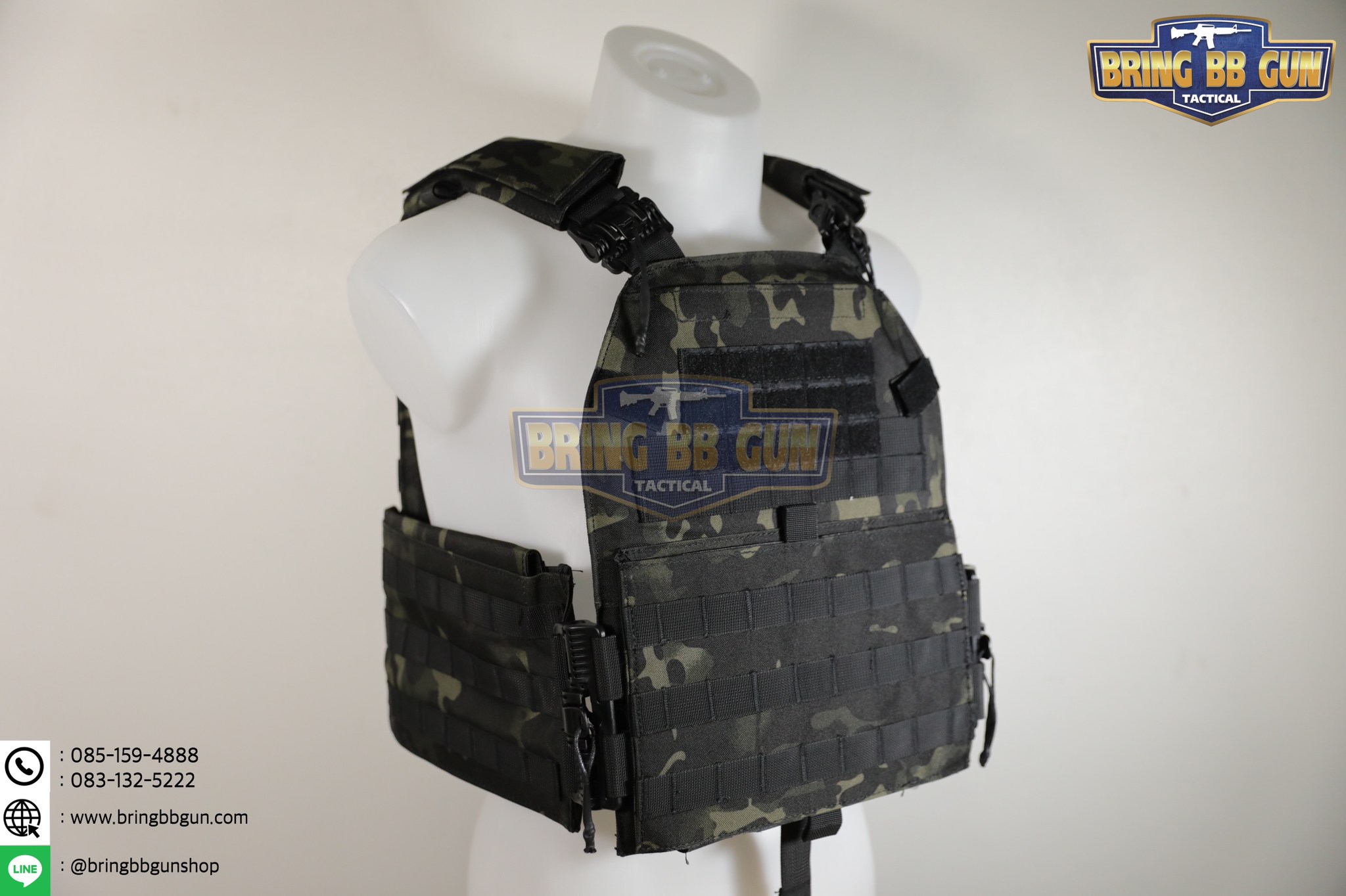 เสื้อเวส รุ่น 6094QD (ปลดไว) (เวส6094 ปลดไว4จุด) (เสื้อเกราะ #6094)