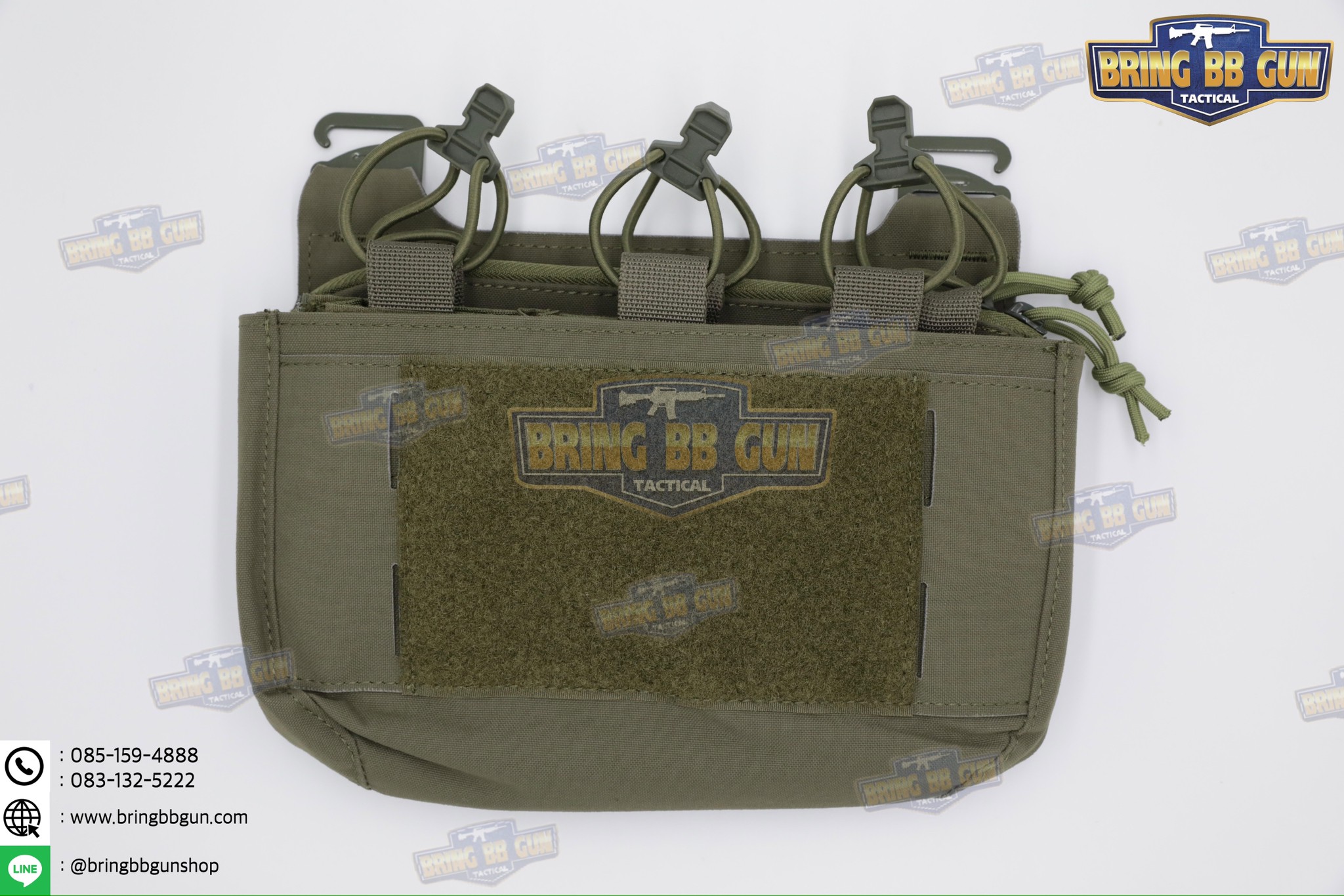 เพ้าแม็กกาซีน DOPE (5.56 แบบ3ช่อง) (DOPE Tactical Flap) (G Buckle + Velcro) (Ferro Concepts DOPE Front Flap) (DOPE Front Flap)