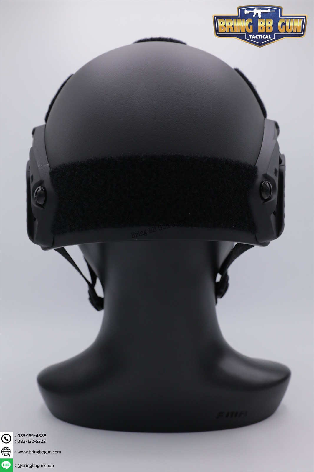 หมวก Fast (หมวกฟาส) (Fast Helmet MH type) รุ่น Strandard Version No holes